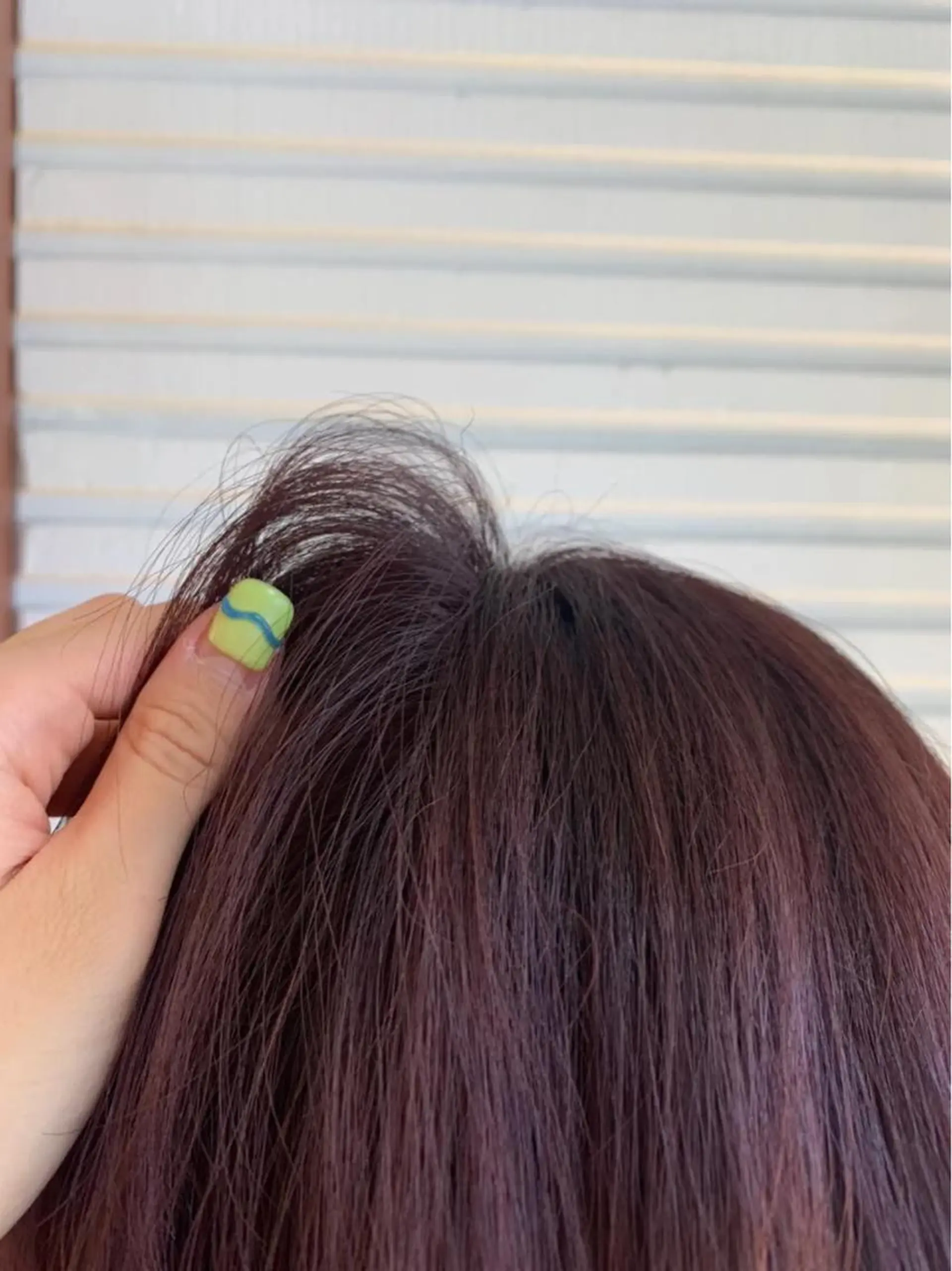 ショート ピンクラベンダー ワタナベ アオイのヘアスタイル