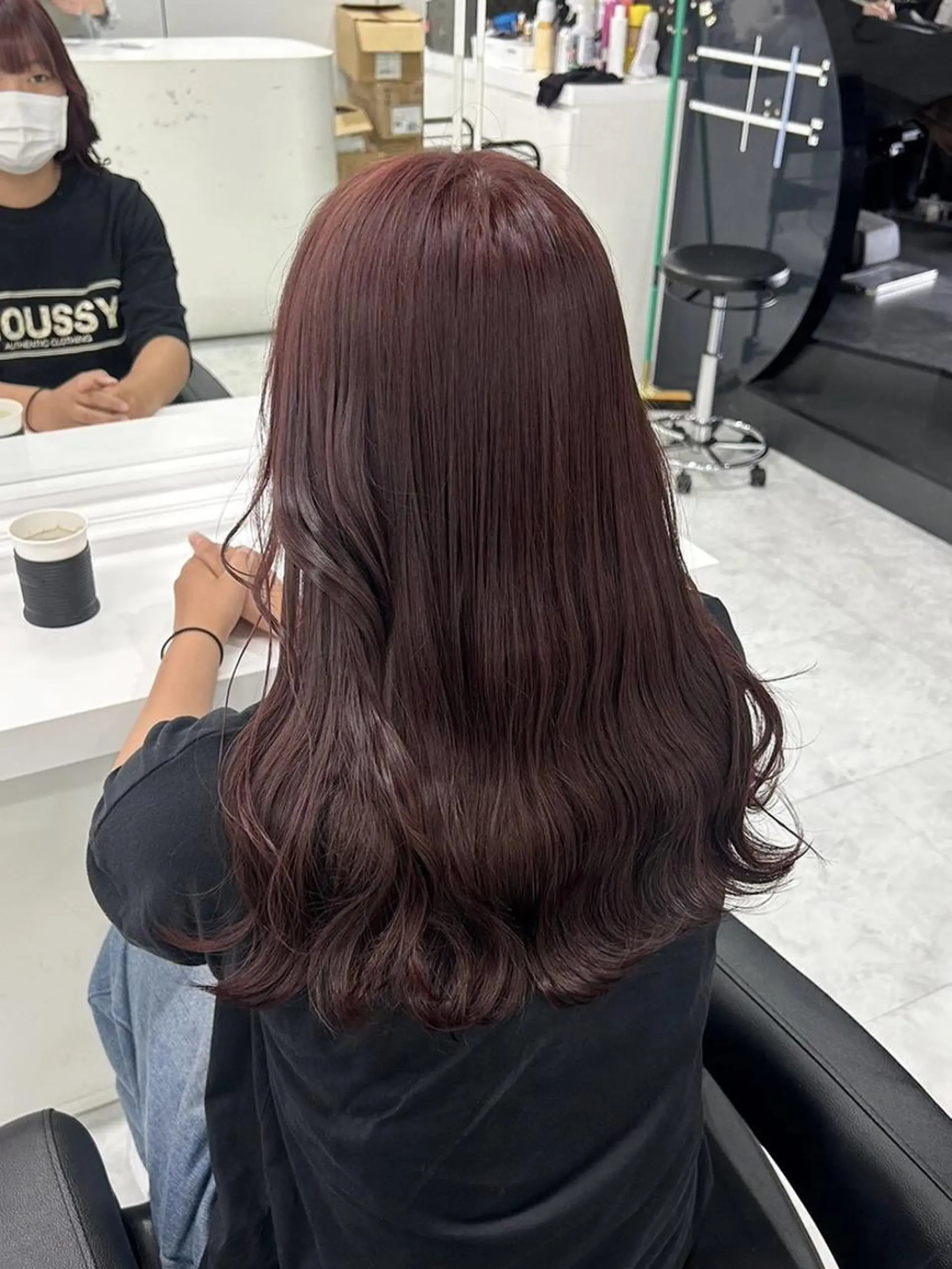カラー 夏の暖色カラー💞 渋谷FRUITSのヘアスタイル
