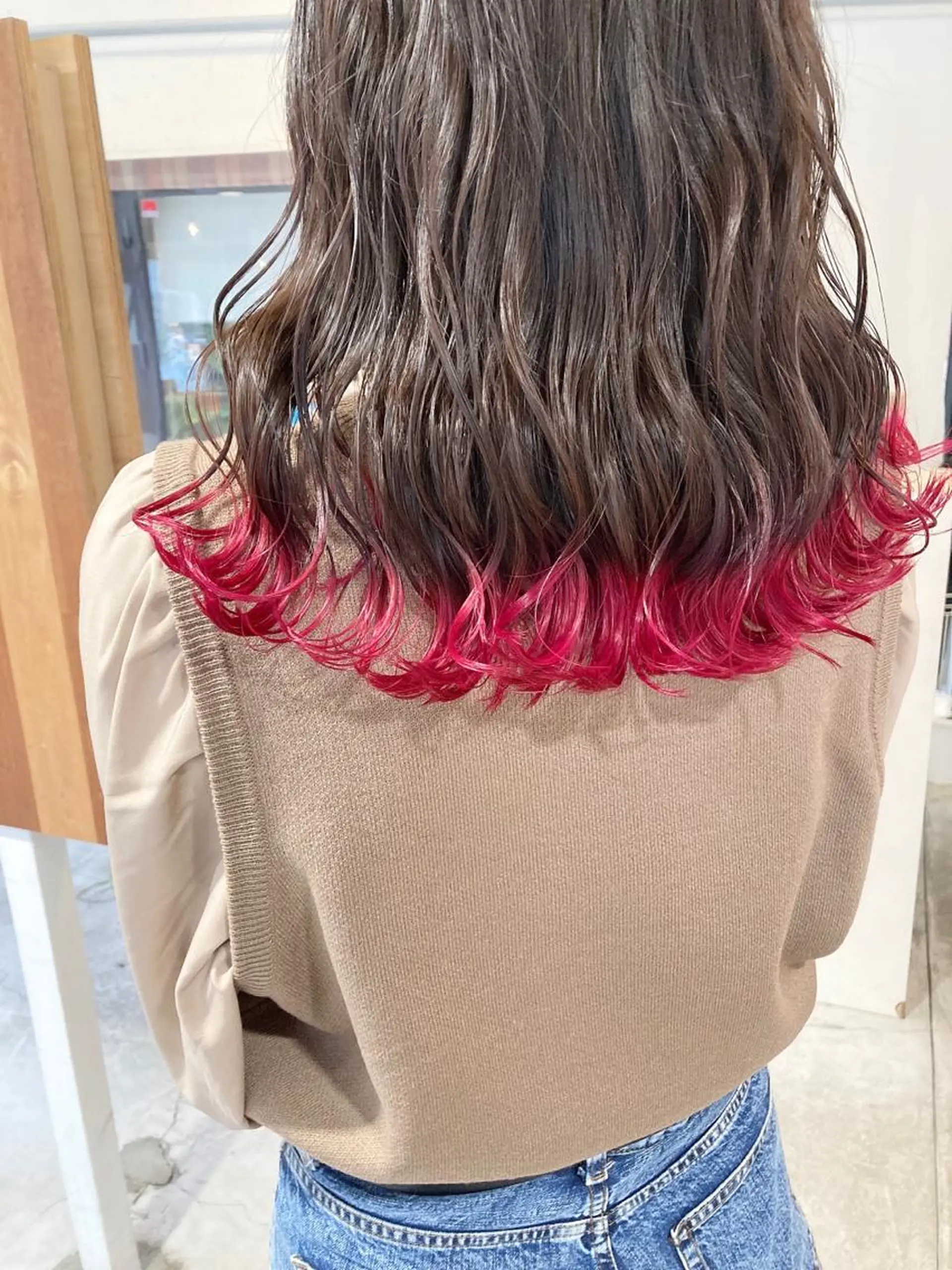 カラー 💗モテ髪 ハイトーンあや💗のヘアスタイル