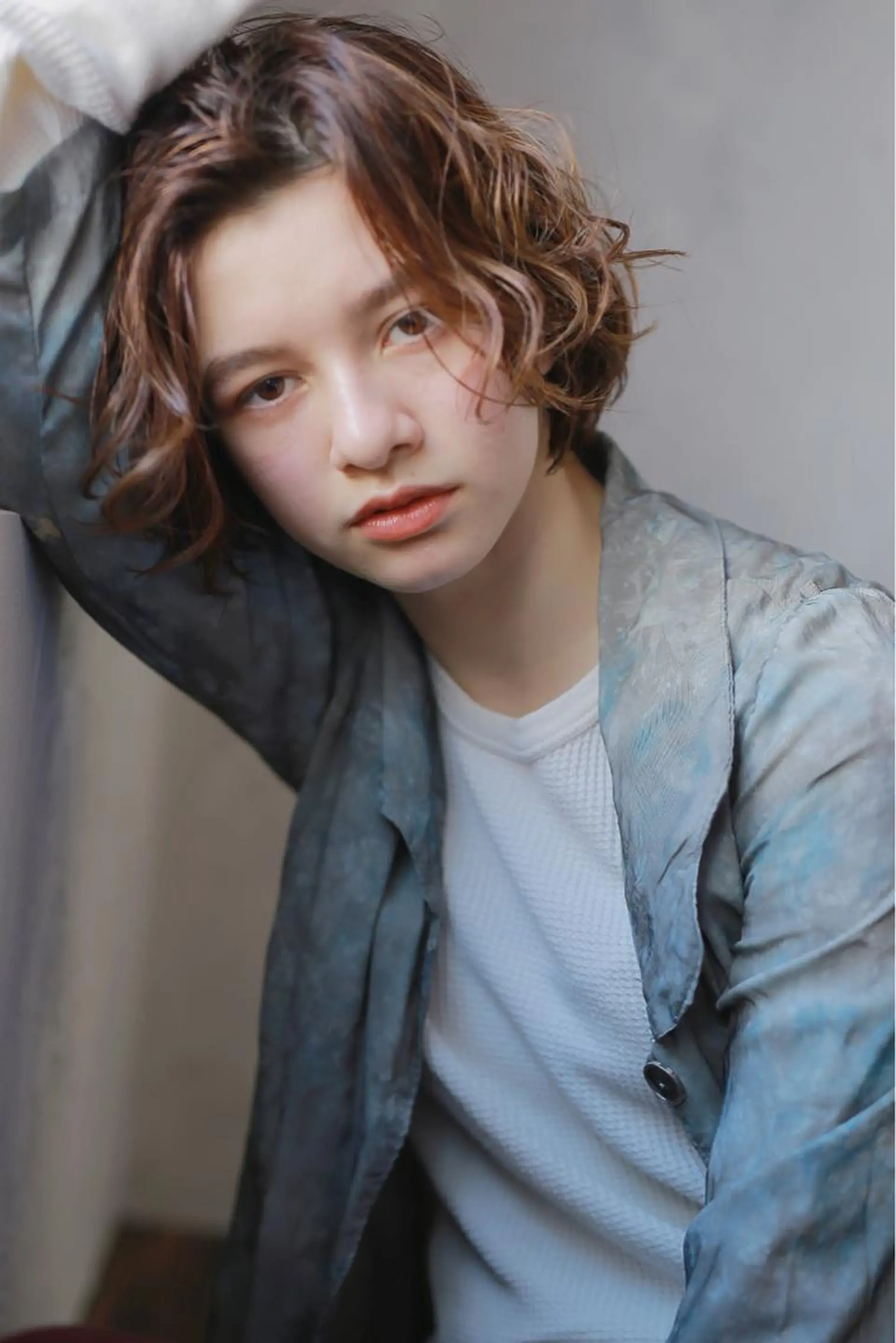ショート カラー ヘアカラー トリートメント 下北沢 soiのヘアスタイル