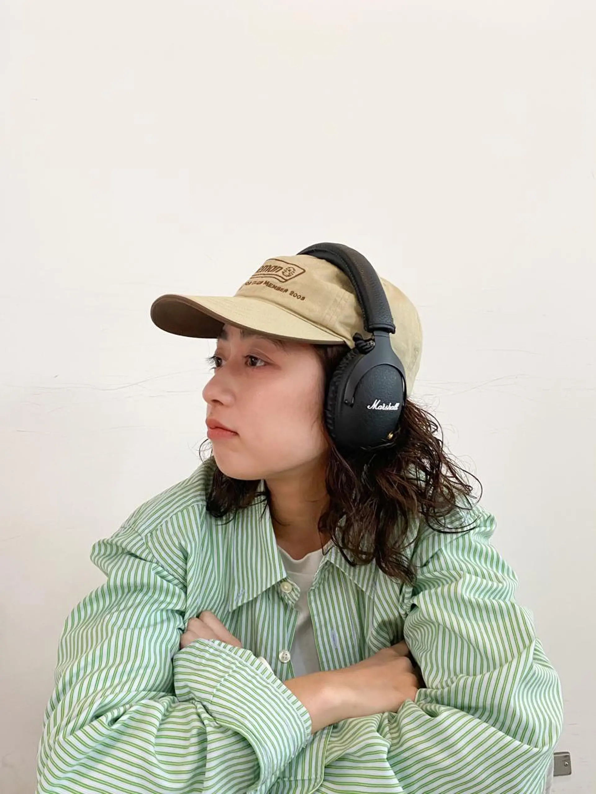 ミディアム カラー パーマ ヘアアレンジ メンズ キッズ ミディアムパーマ メンズパーマ パーマスタイル🔅 sayacaのヘアスタイル