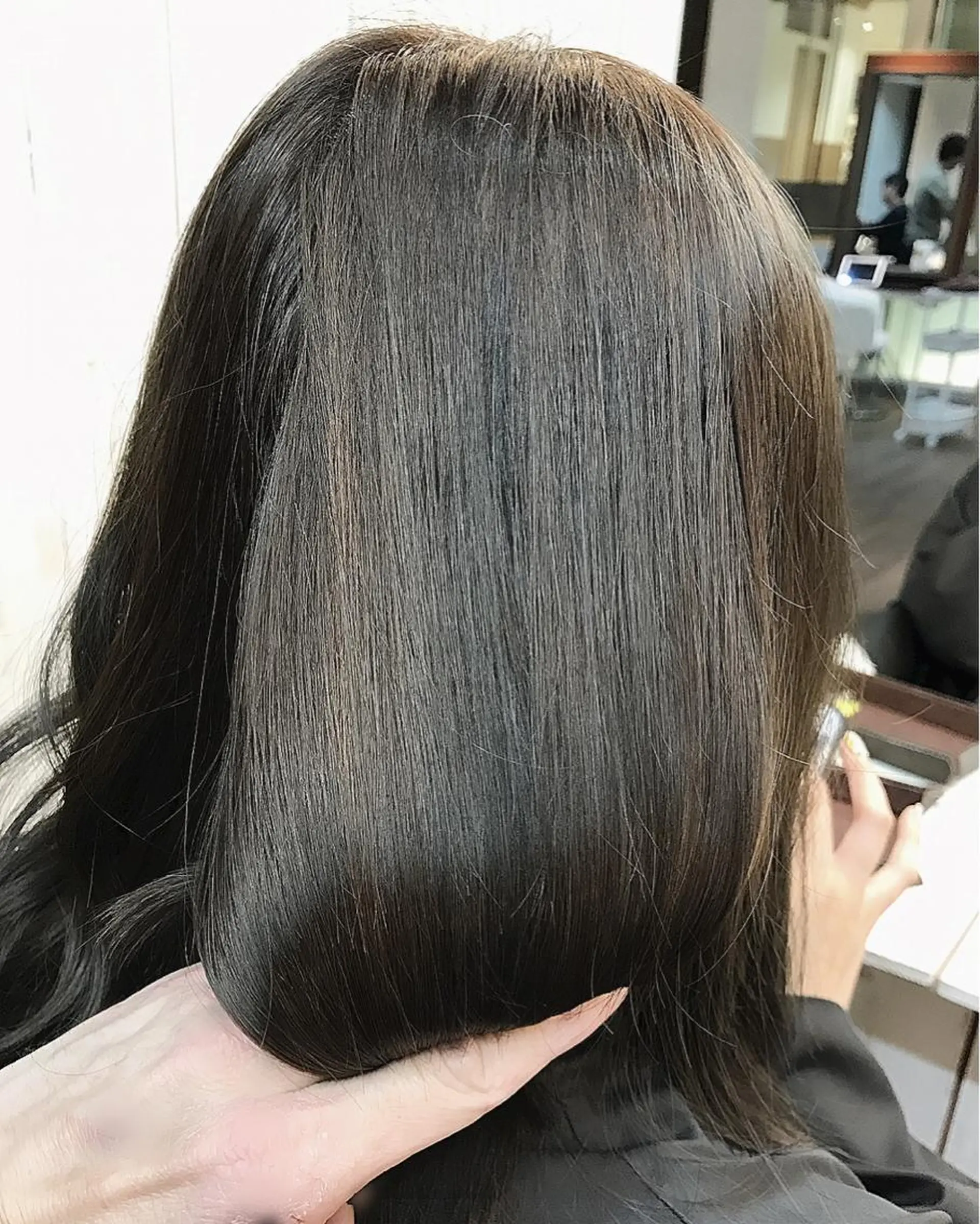 ミディアム カット トリートメント 森 隆司のヘアスタイル