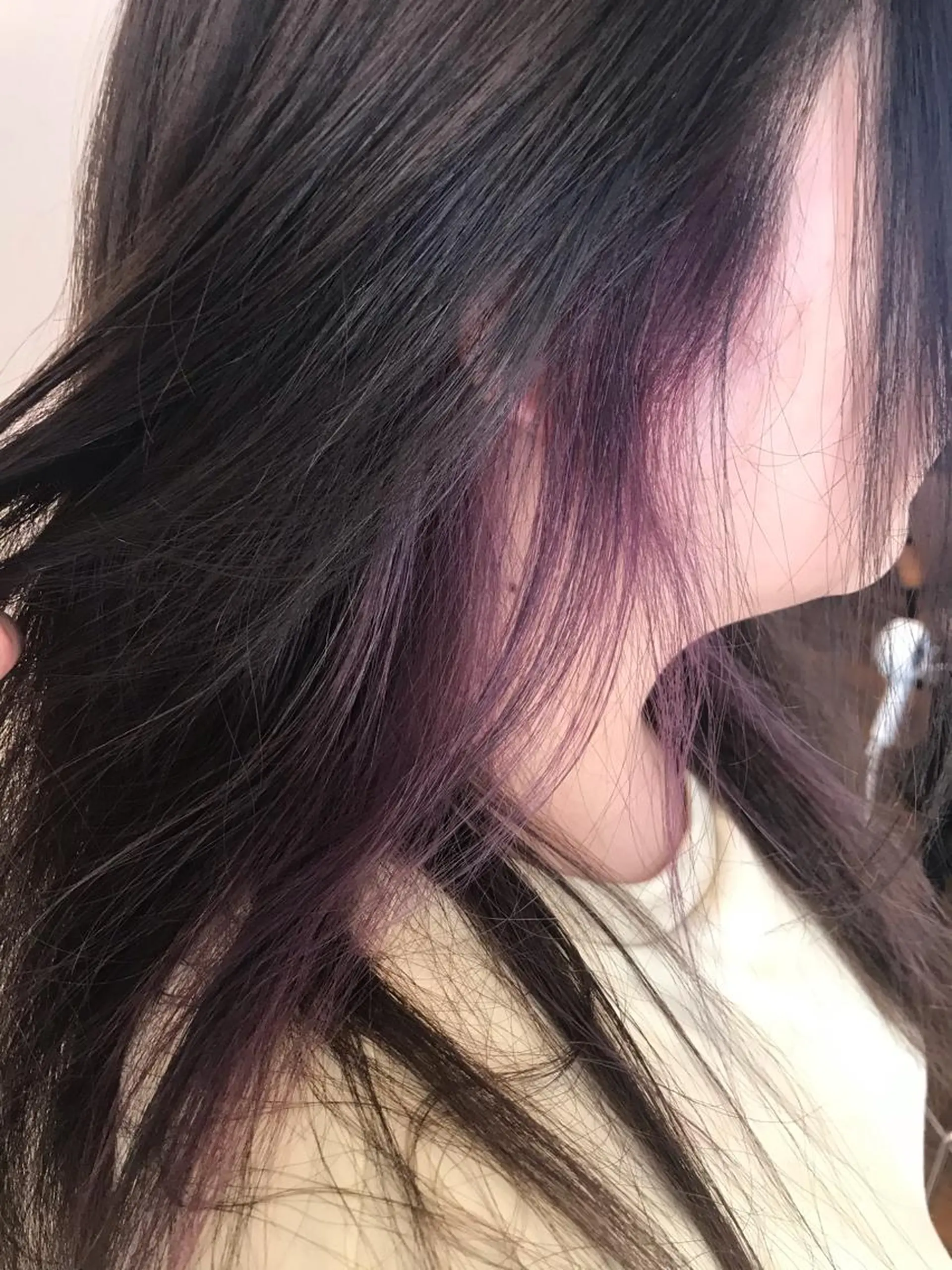 ロング カラー グレージュ ラベンダーカラー ピンクカラー ピンクラベンダー ≫  𝟓 ¹/₄所属・mayo 🐄🌈のヘアスタイル