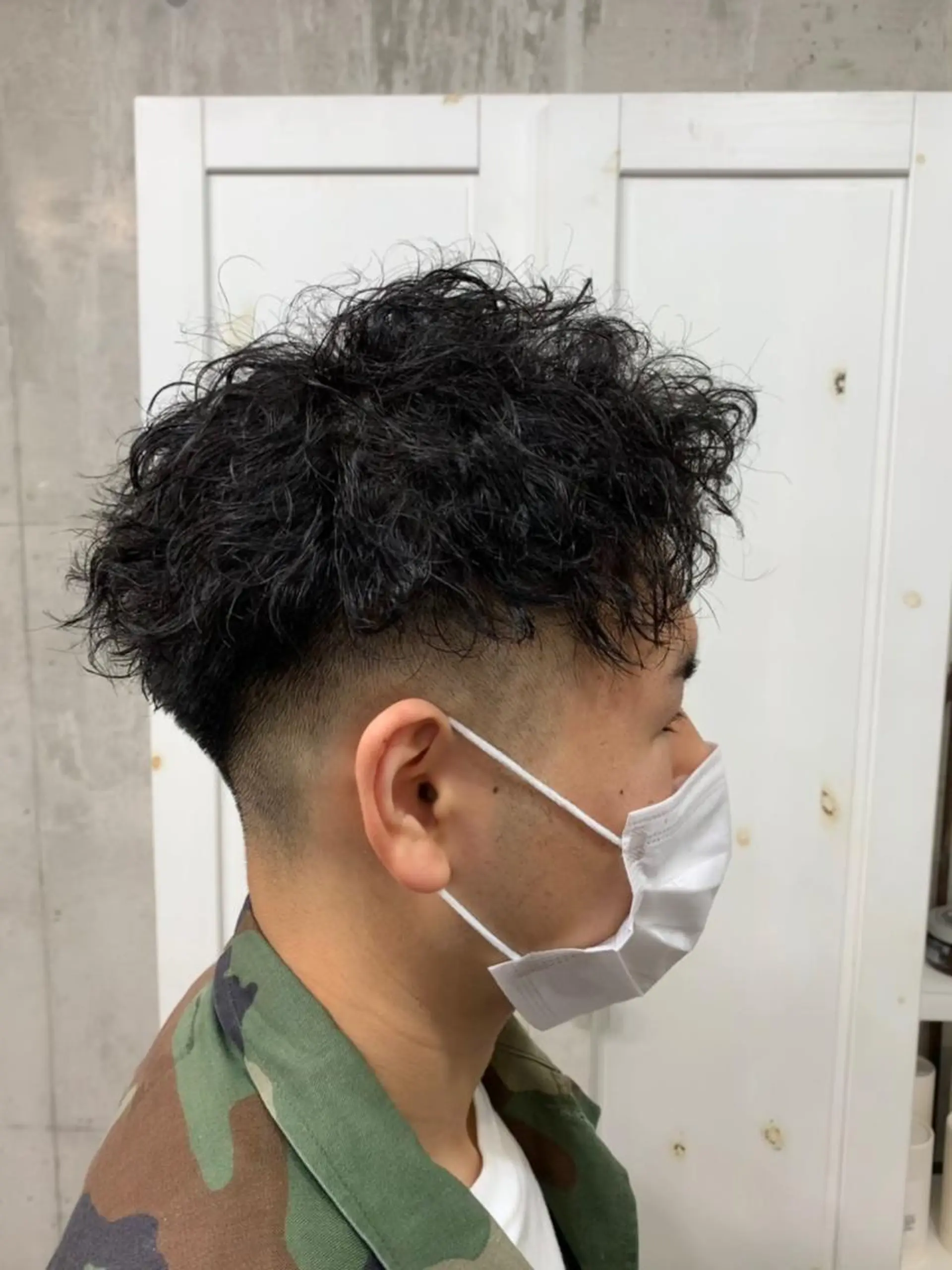 ショート パーマ メンズ クセを最大限に活かす メンズパーマ奈良大祐のヘアスタイル