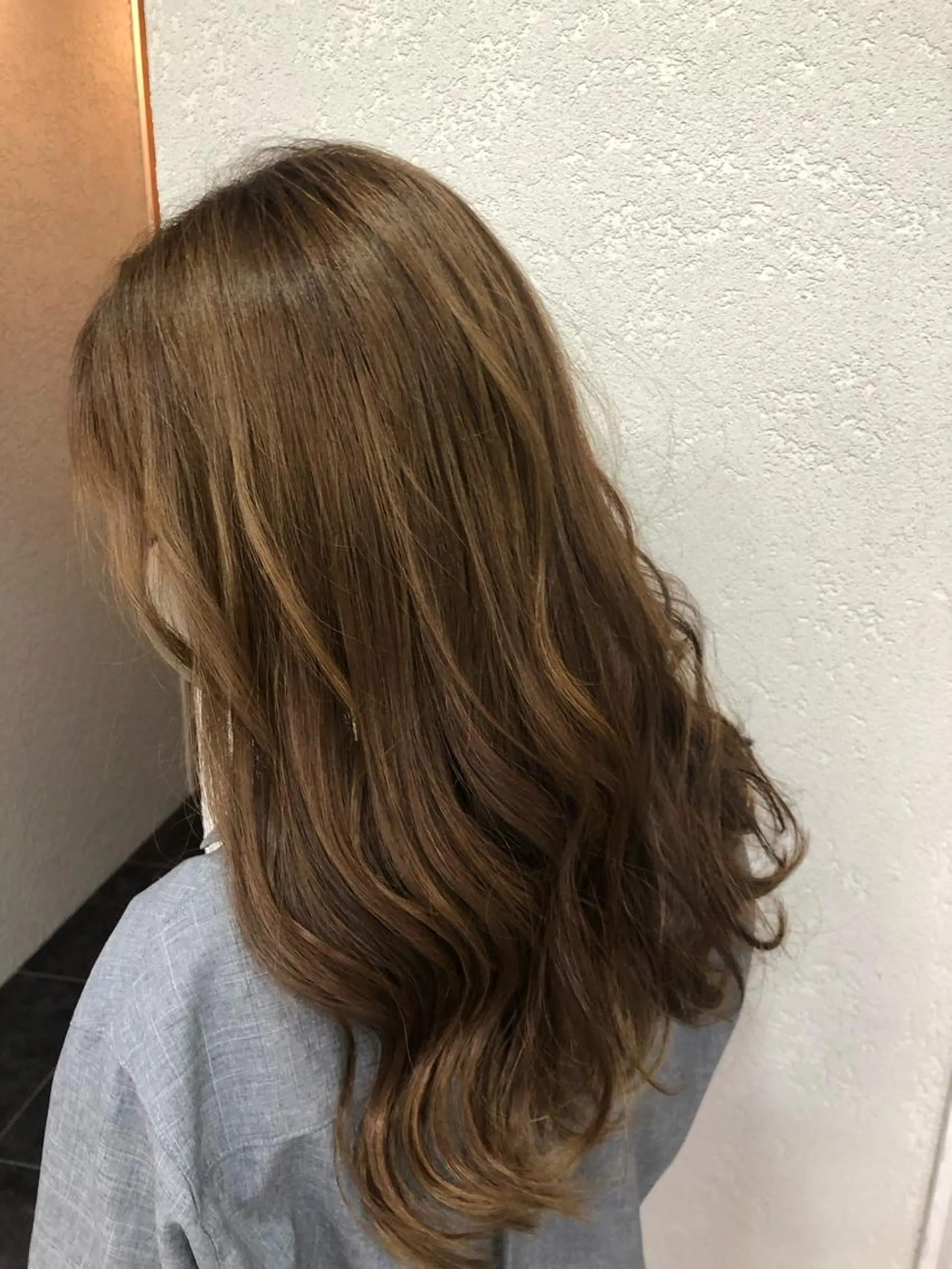 ミディアム 髪質改善縮毛矯正× 艶髪カラー板垣智大のヘアスタイル