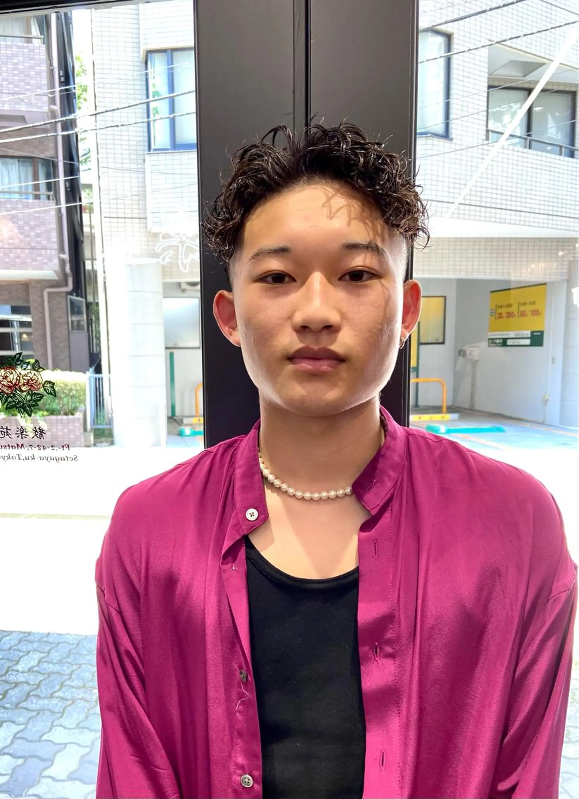 ショート パーマ メンズ カット FM【エフエム】HAVANA所属・💈圧倒的メンズ特化 明大前美容師💈のヘアスタイル