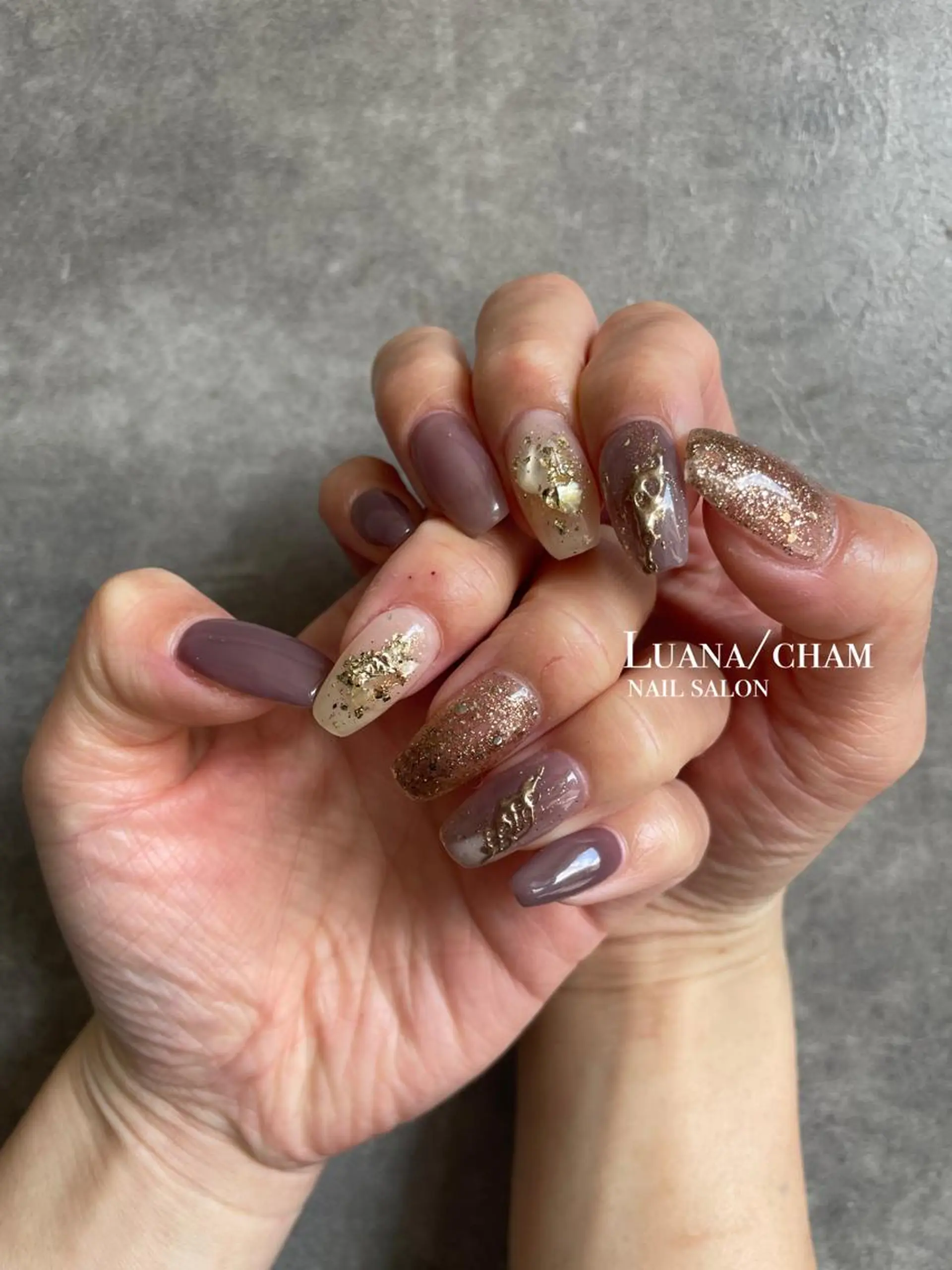 ロング ネイル アートネイル nail salon neigeのネイルデザイン