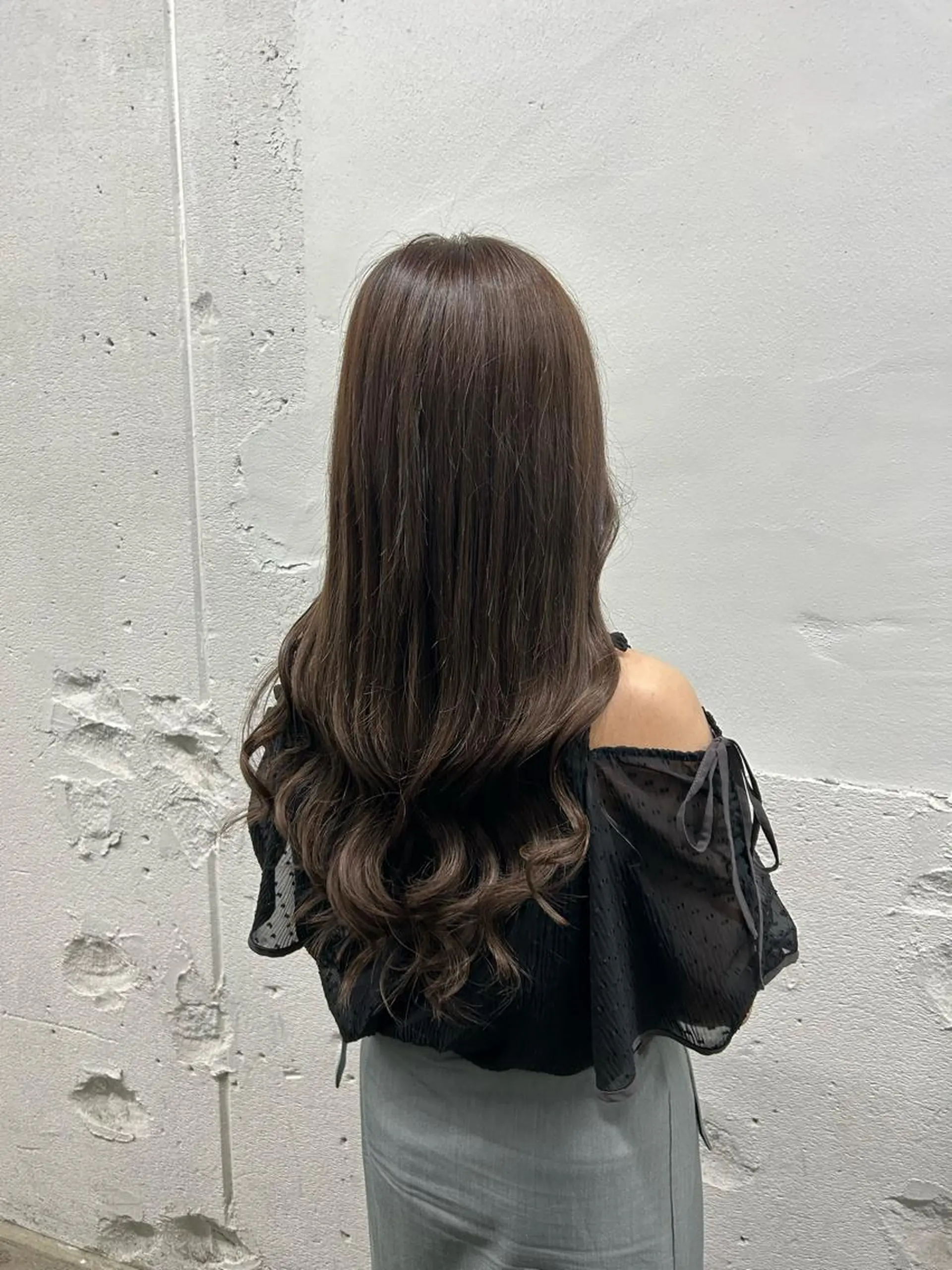 セミロング カラー シールエクステ ダブルカラー ハイライトカラー ハイトーンカラー エクステ シールエクステの女神 🍑Momo🍑のヘアスタイル