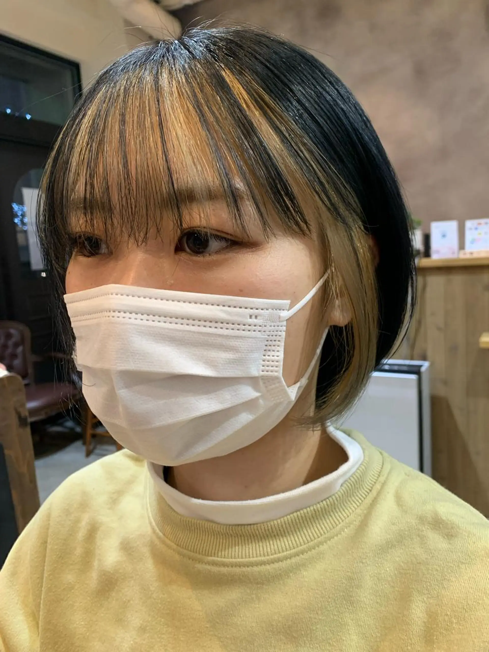 ショート カラー インナーカラー SOYON 🤍CHIZU🤍.のヘアスタイル