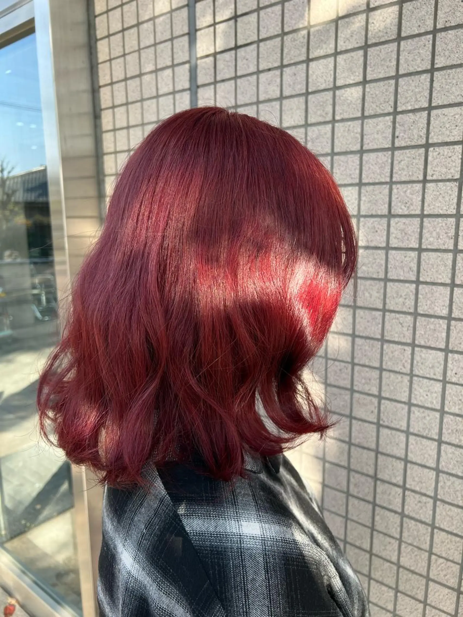 ミディアム カット ヘアカラー wichi【ウィチ】所属・前島 優里のヘアスタイル