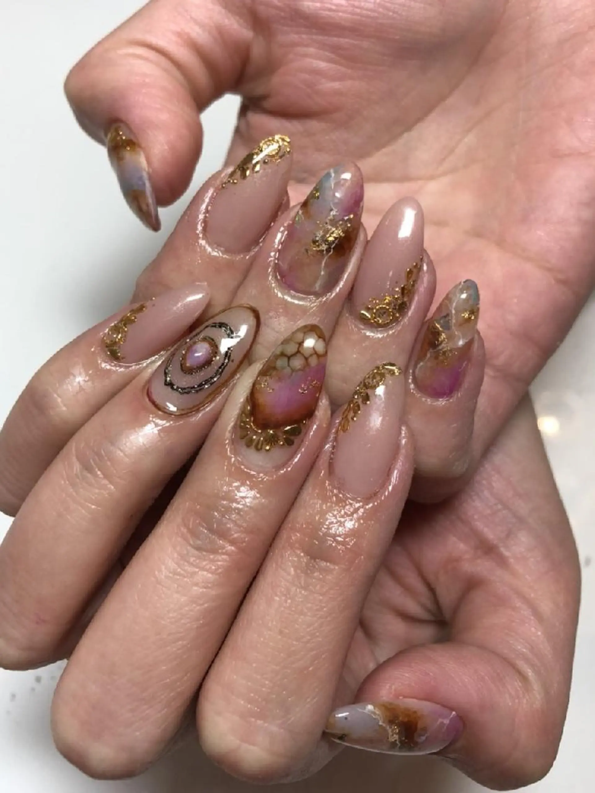 ネイル ロング BlissNail ブリスネイルのネイルデザイン