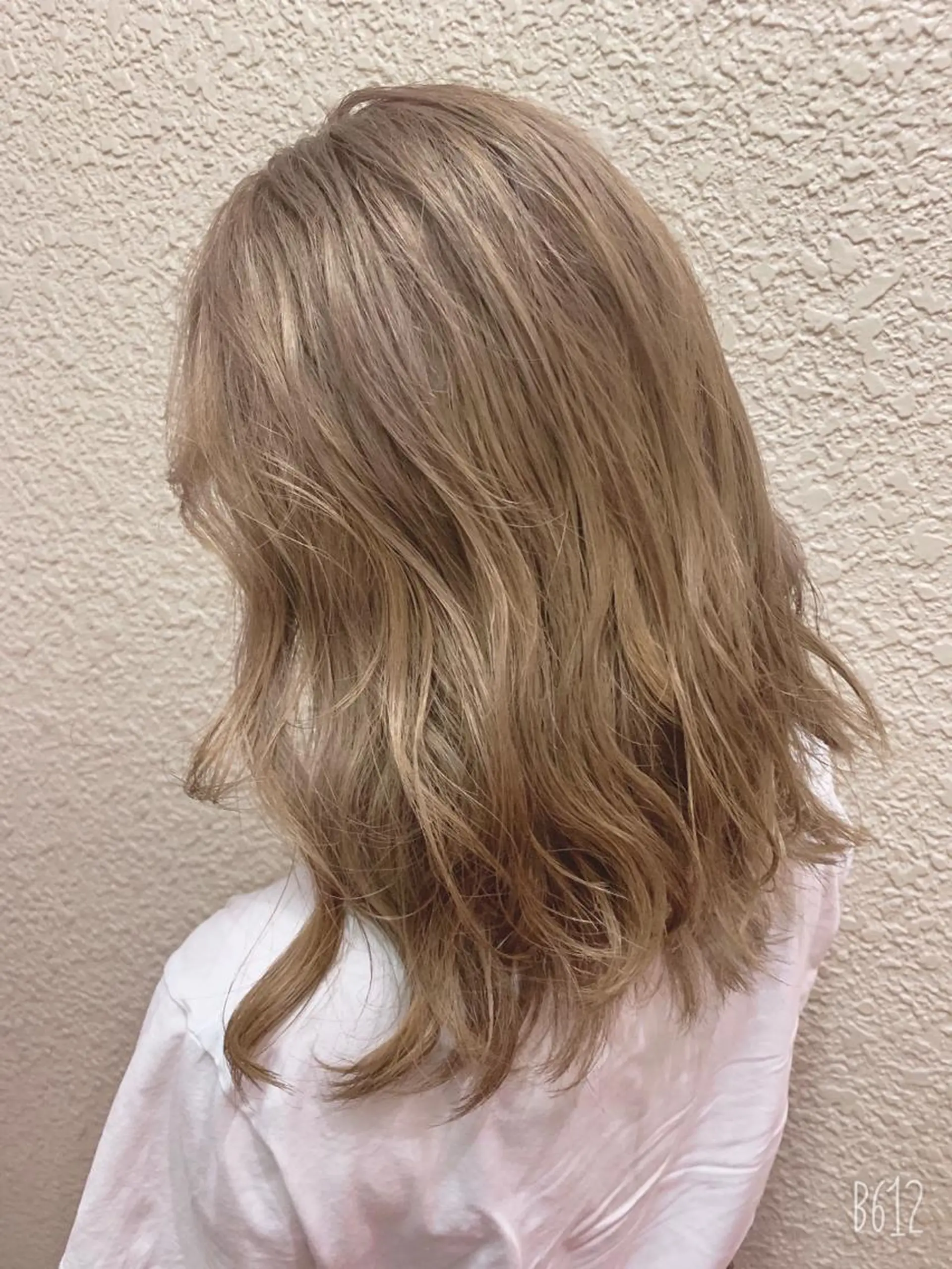 セミロング カラー パーマ 🟤TAP🟤 木曳野　金沢店のヘアスタイル