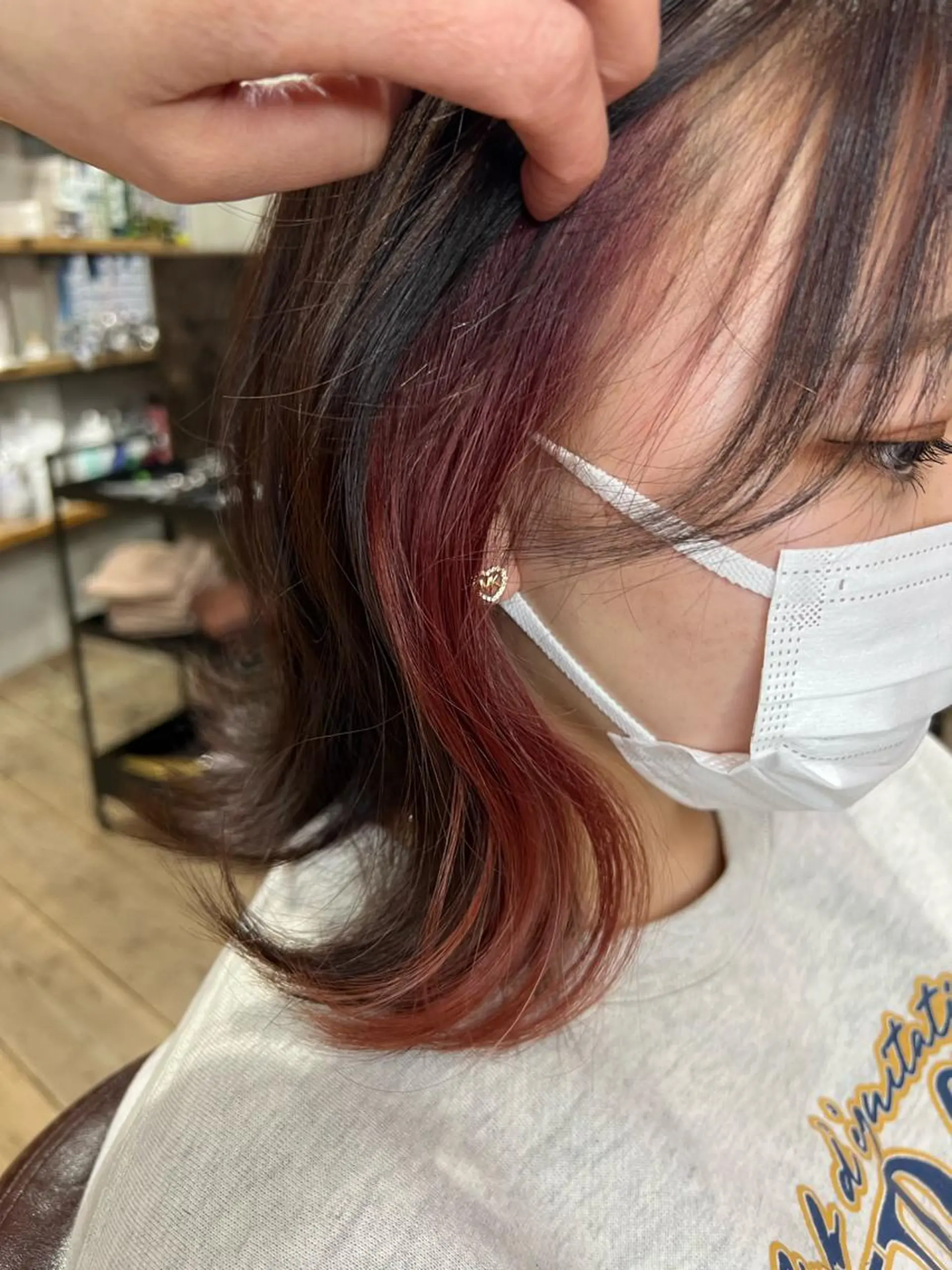 ショート カラー yomu  hair library所属・武藤 りょうのヘアスタイル