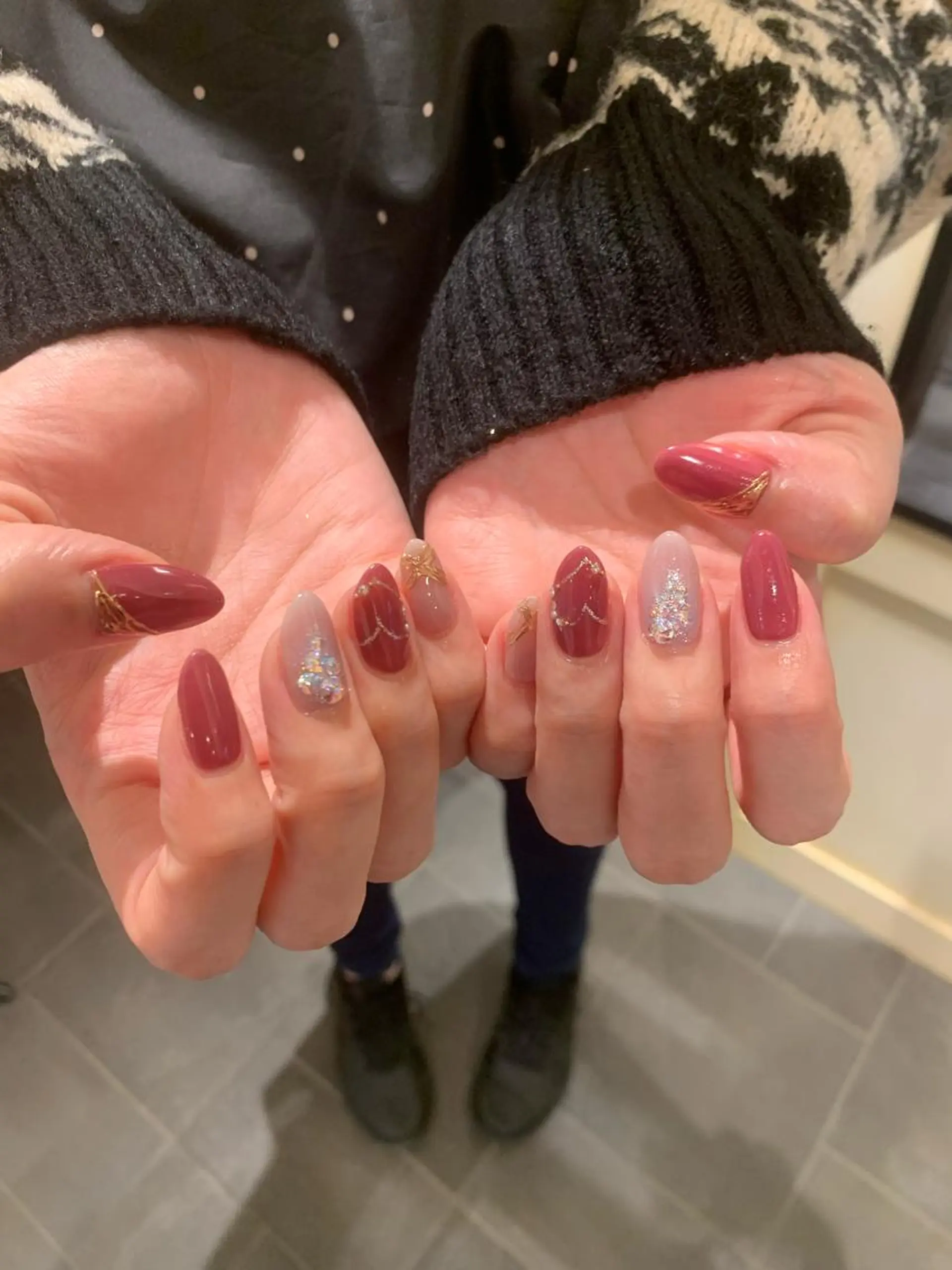 ネイル バレンタイン l my me mine所属・Imyme mine Rioのネイルデザイン