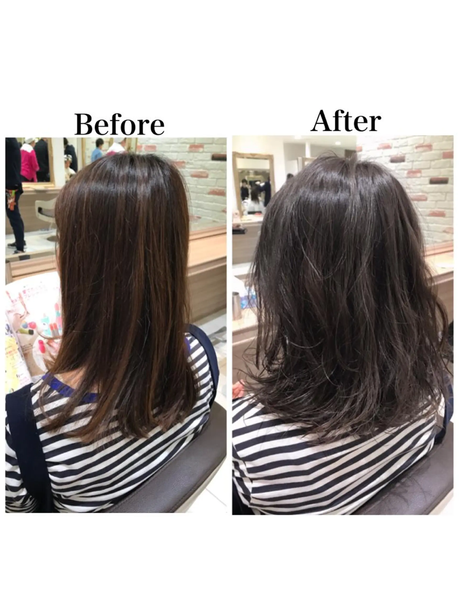 ミディアム 新宿 木下拓哉のヘアスタイル