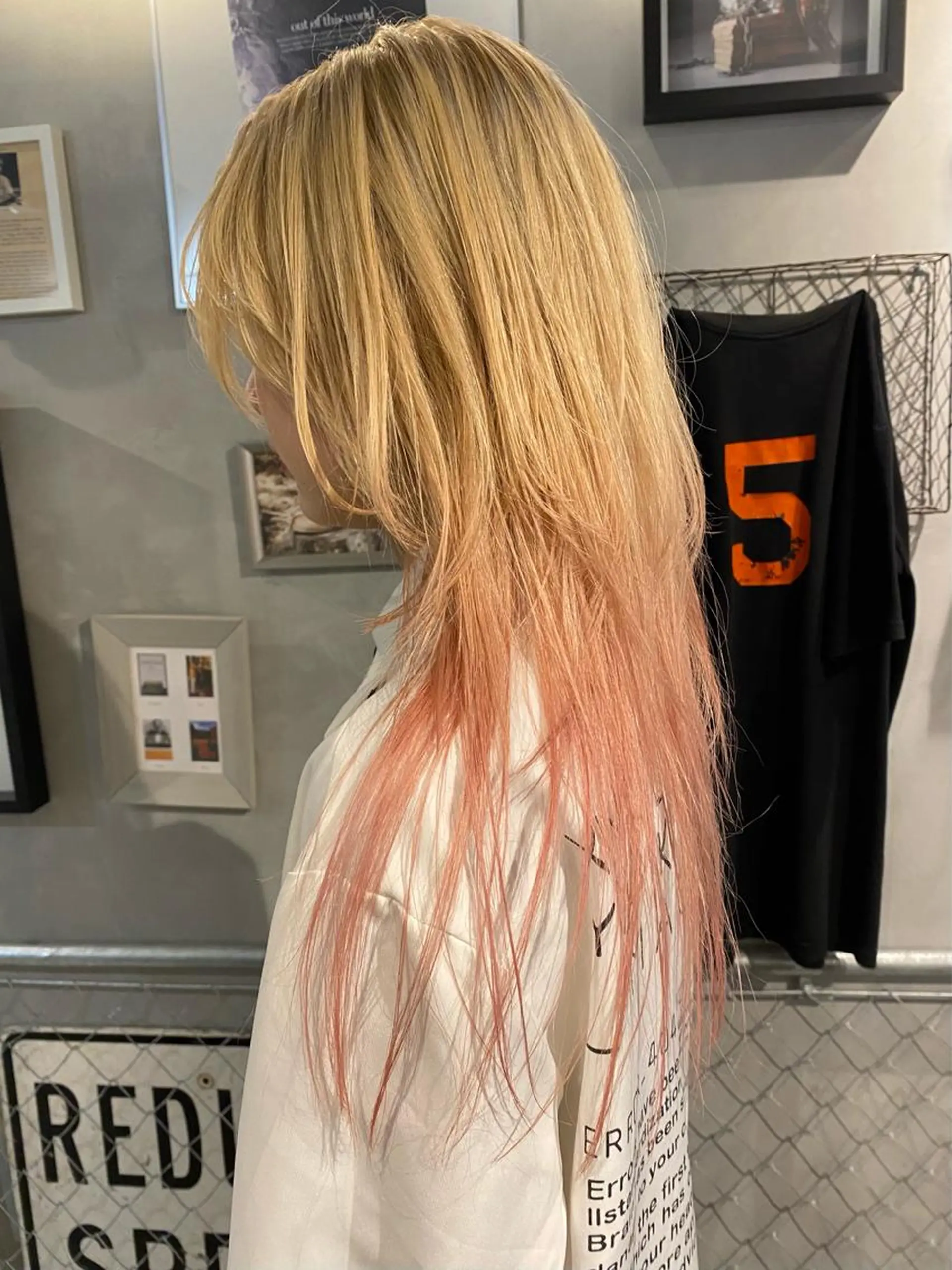 ロング ウルフカット ヘアカラー MIYU💋💖 〈XENA渋谷本店〉のヘアスタイル