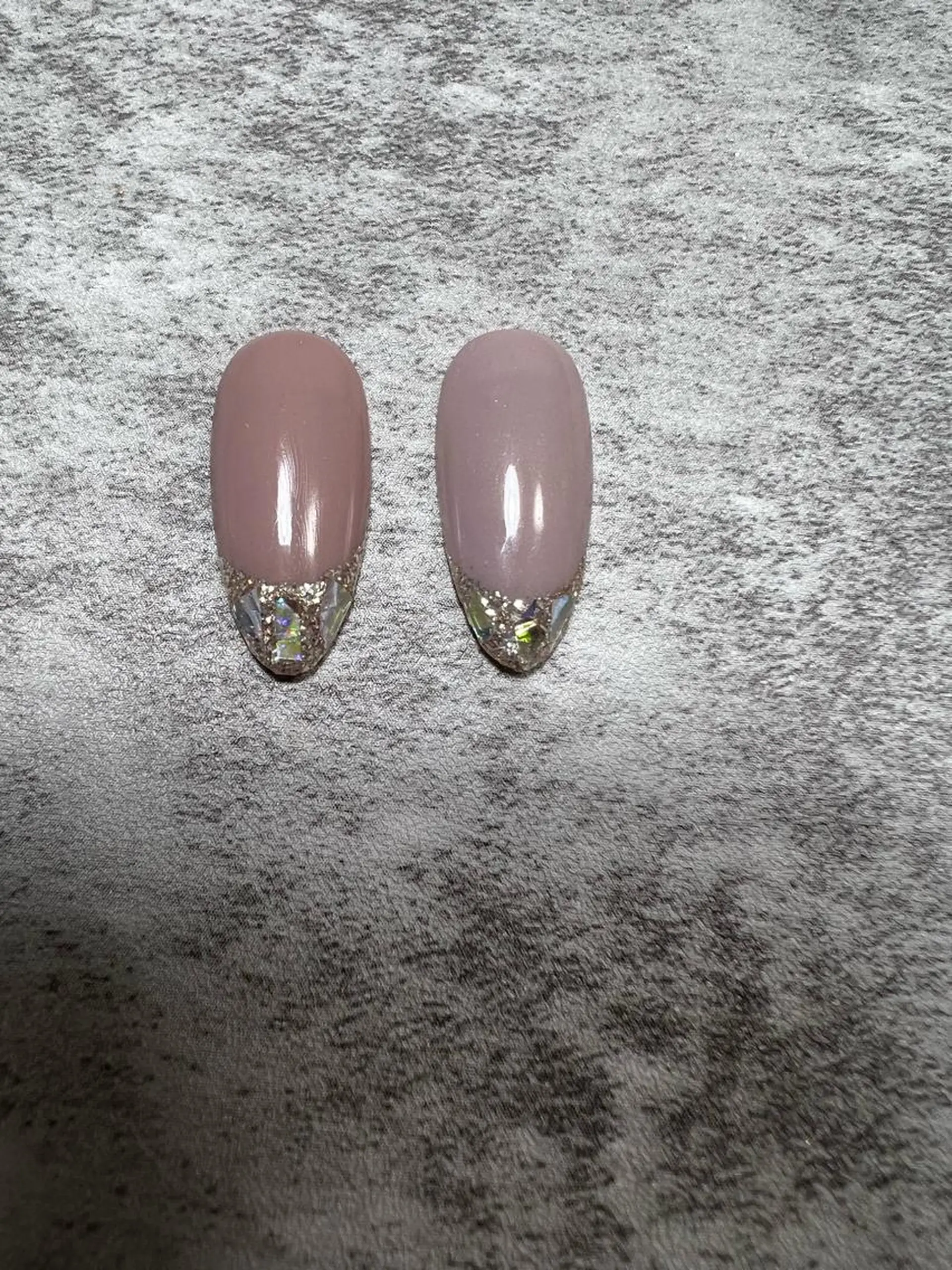 ネイル フレンチネイル ガラスフレンチ ハンドネイル Nail Room Ｒのネイルデザイン