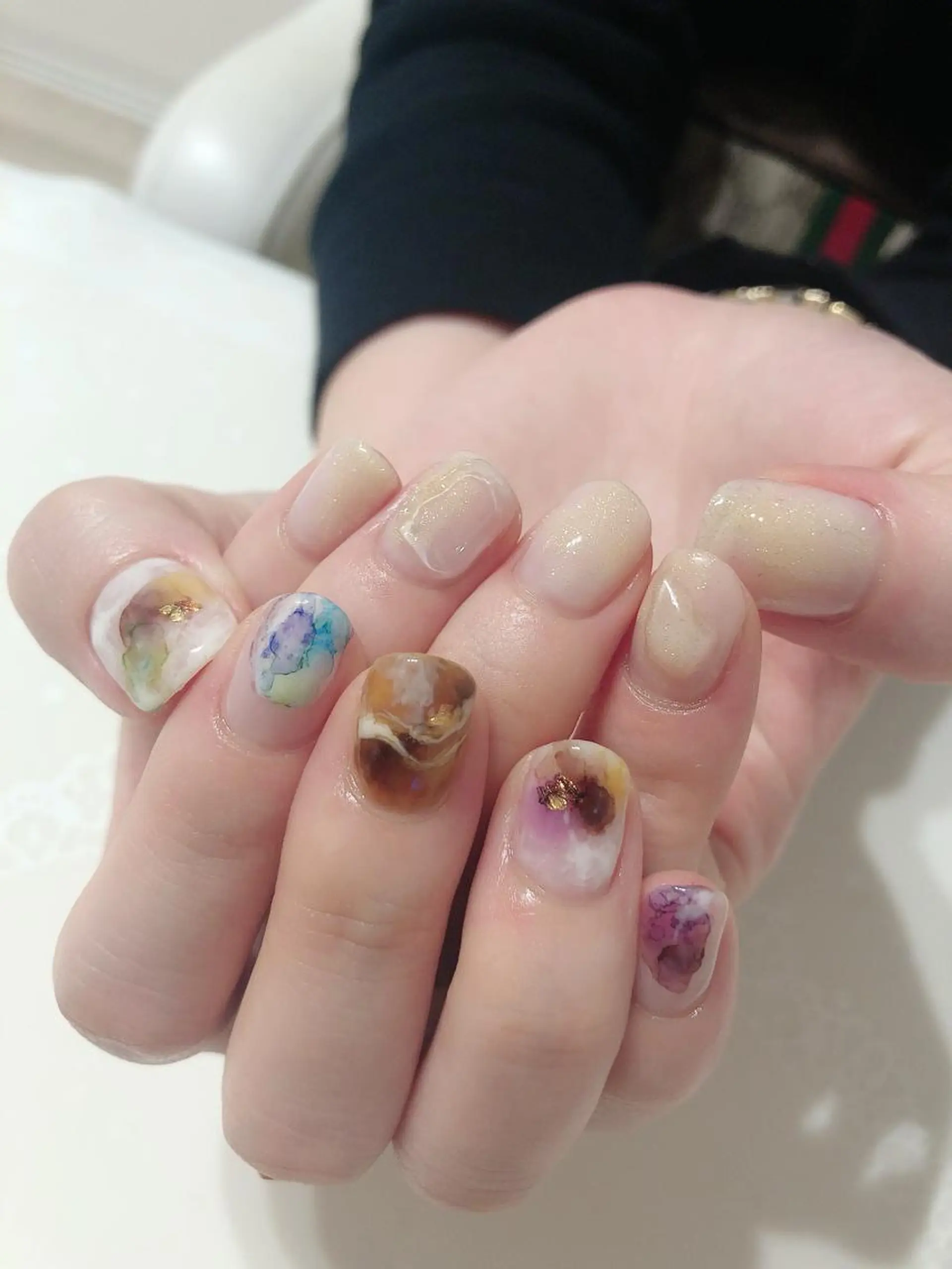 ネイル ニュアンスネイル ハンドネイル * haruのネイルデザイン