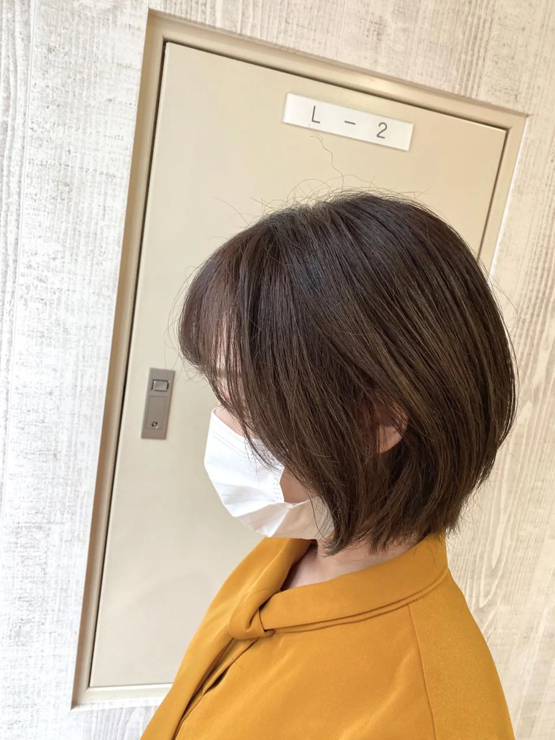 ショート カラー イルミナカラー ボブ カット ヘアカラー トリートメント Kazu .Kのヘアスタイル