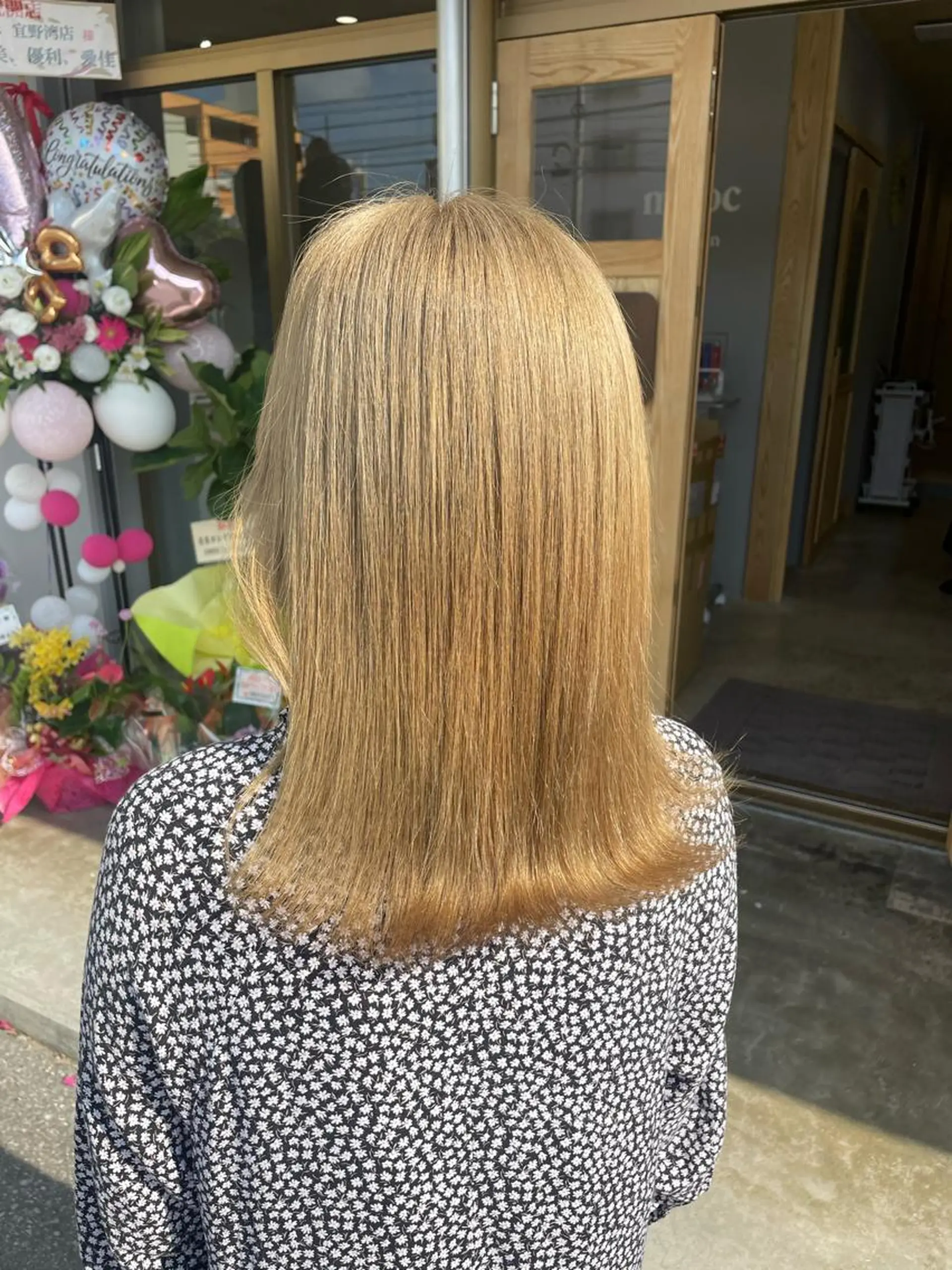 ロング カラー ヘアカラー miloc那覇 MIKUのヘアスタイル