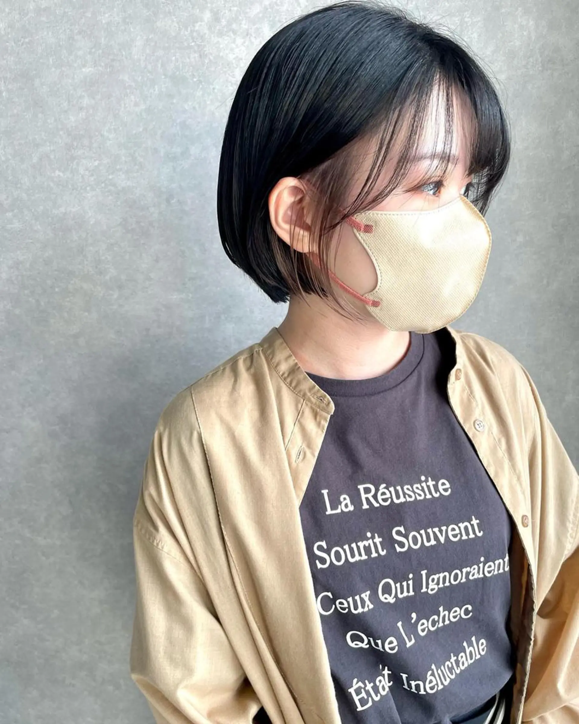 ショート ボブ ショートヘア 河原 亮のヘアスタイル