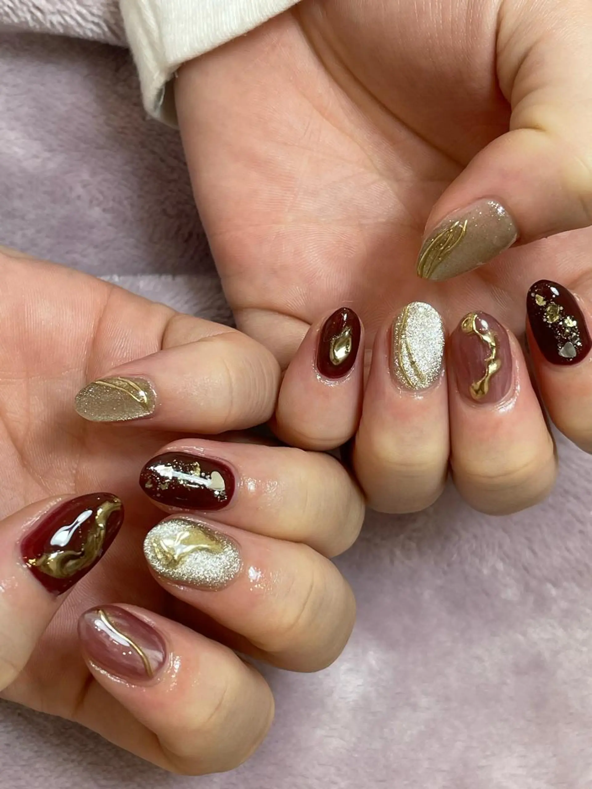 ネイル ハンドネイル maison de charme Beauté所属・Beaute IORIのネイルデザイン
