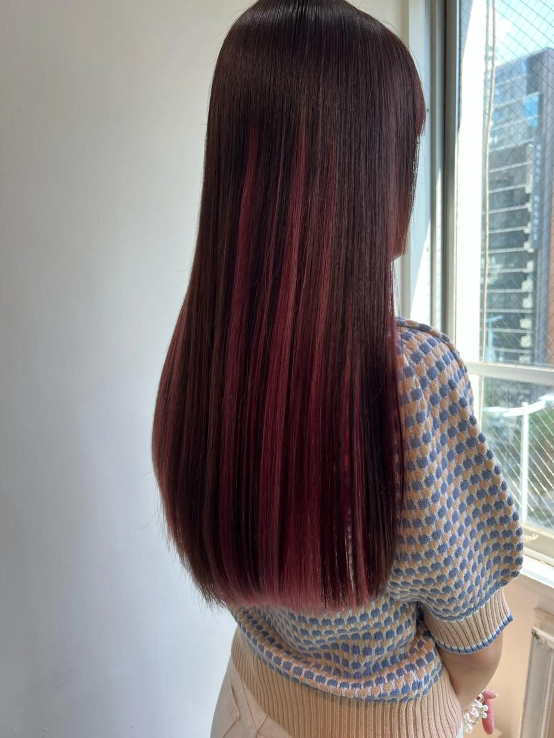 ロング カラー ボブ美容師 /馬場 翼のヘアスタイル