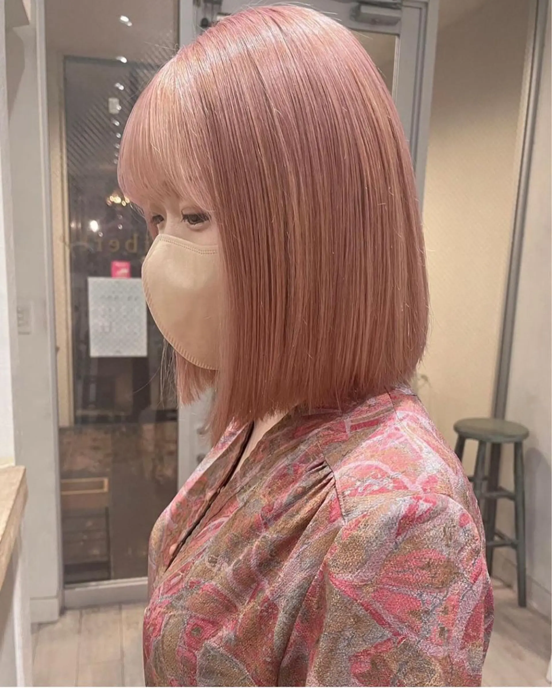 ミディアム カラー nakahara madokaのヘアスタイル