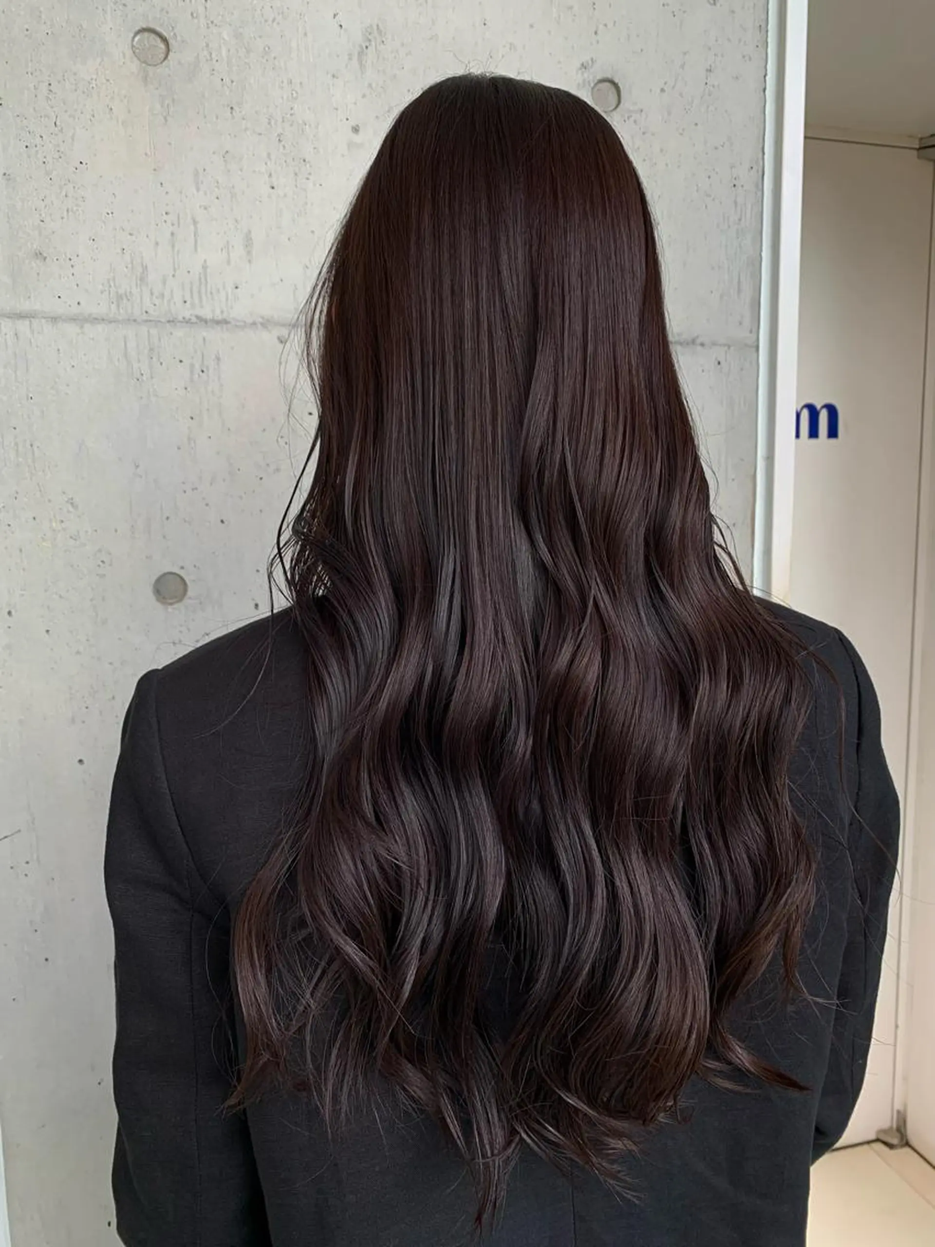 ロング カラー ヨシンモリ 韓国風ヘア カット ヘアカラー トリートメント カネコ ユカリのヘアスタイル