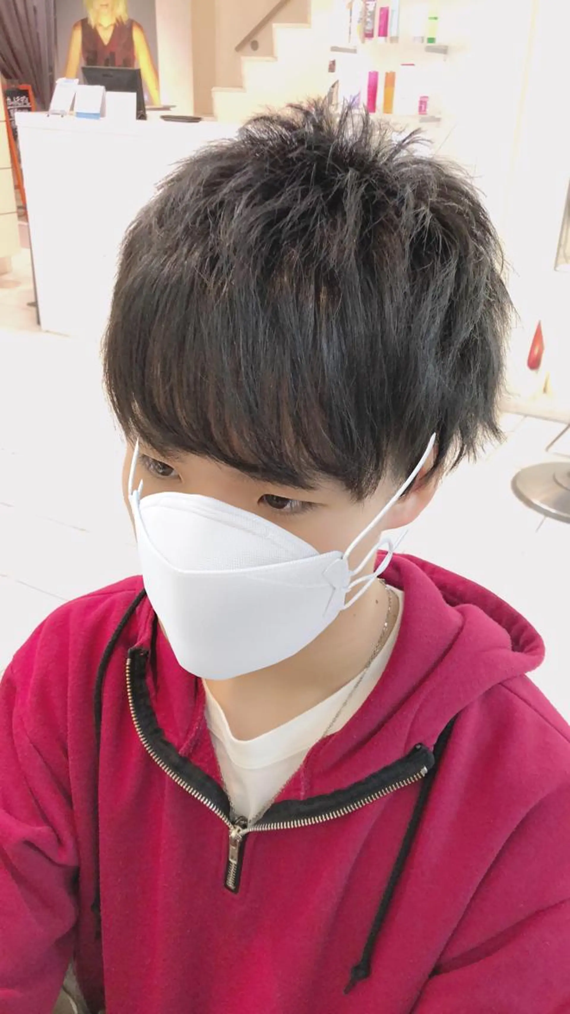 ショート メンズ 保住 亮太のヘアスタイル