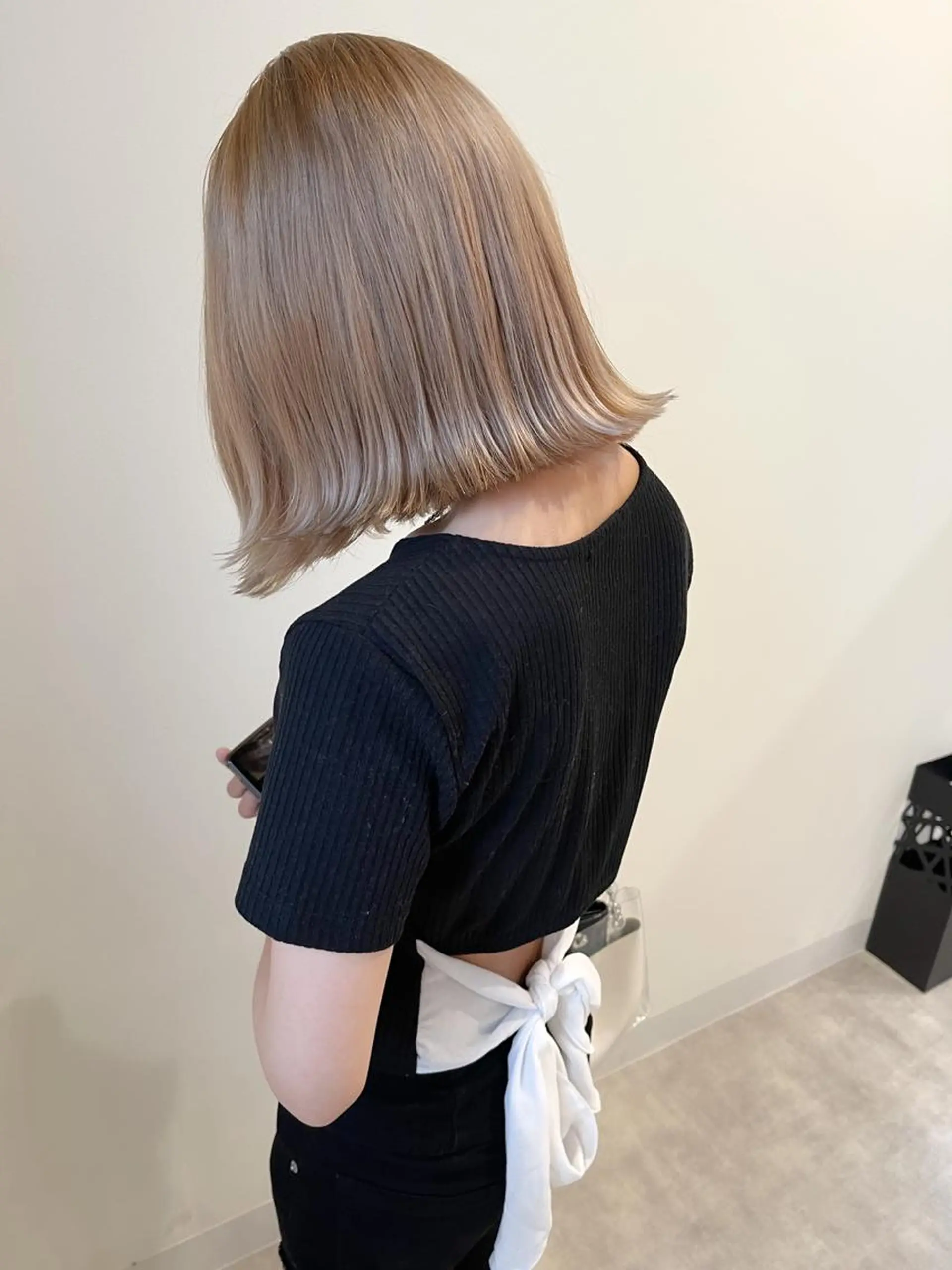 ショート Maison所属・清水 亮太／赤み消しカラーのヘアスタイル