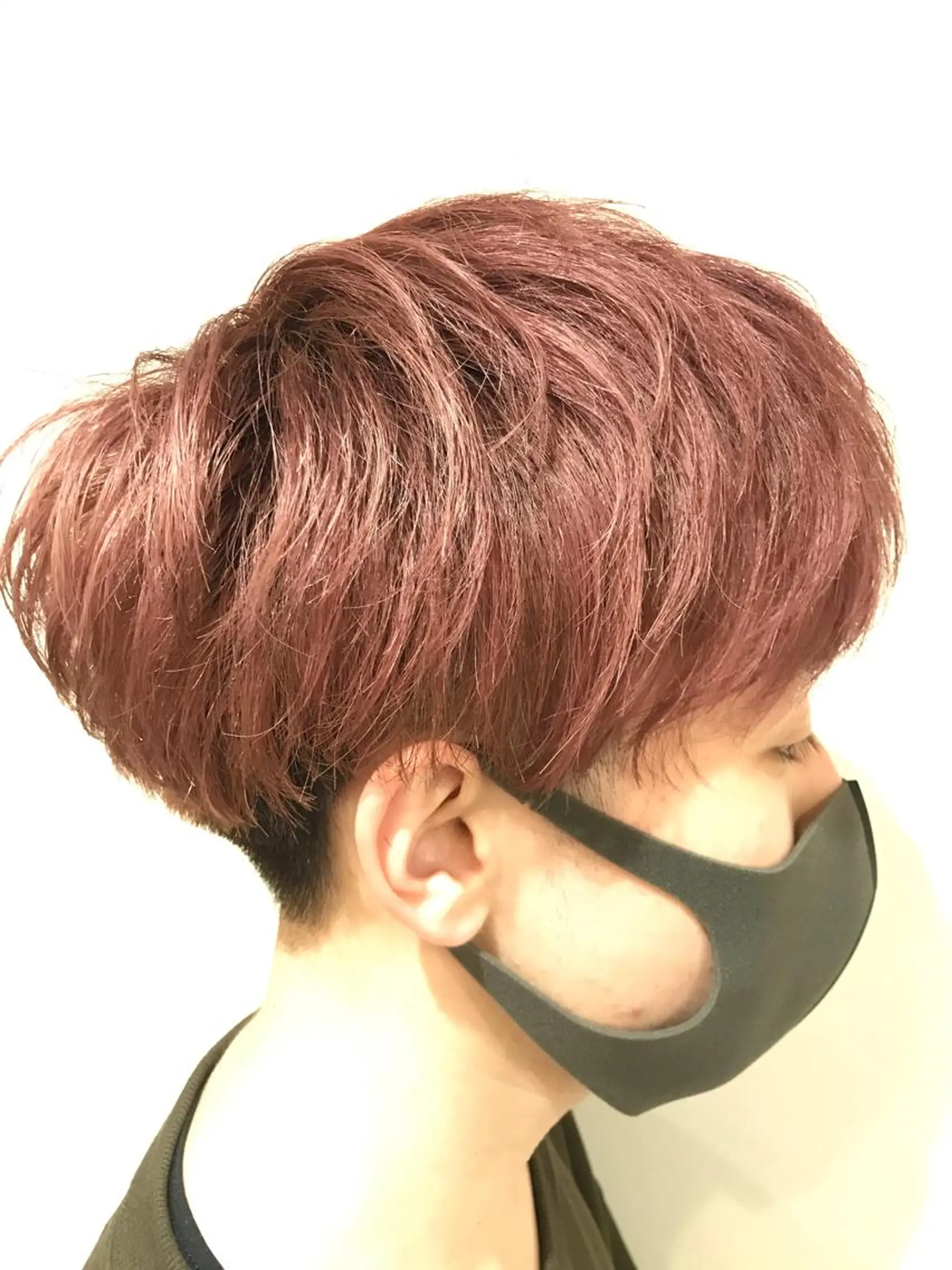 ショート カラー メンズ マッシュ ピンクカラー 12月限定クーポン 💕大量更新ブリーチのヘアスタイル