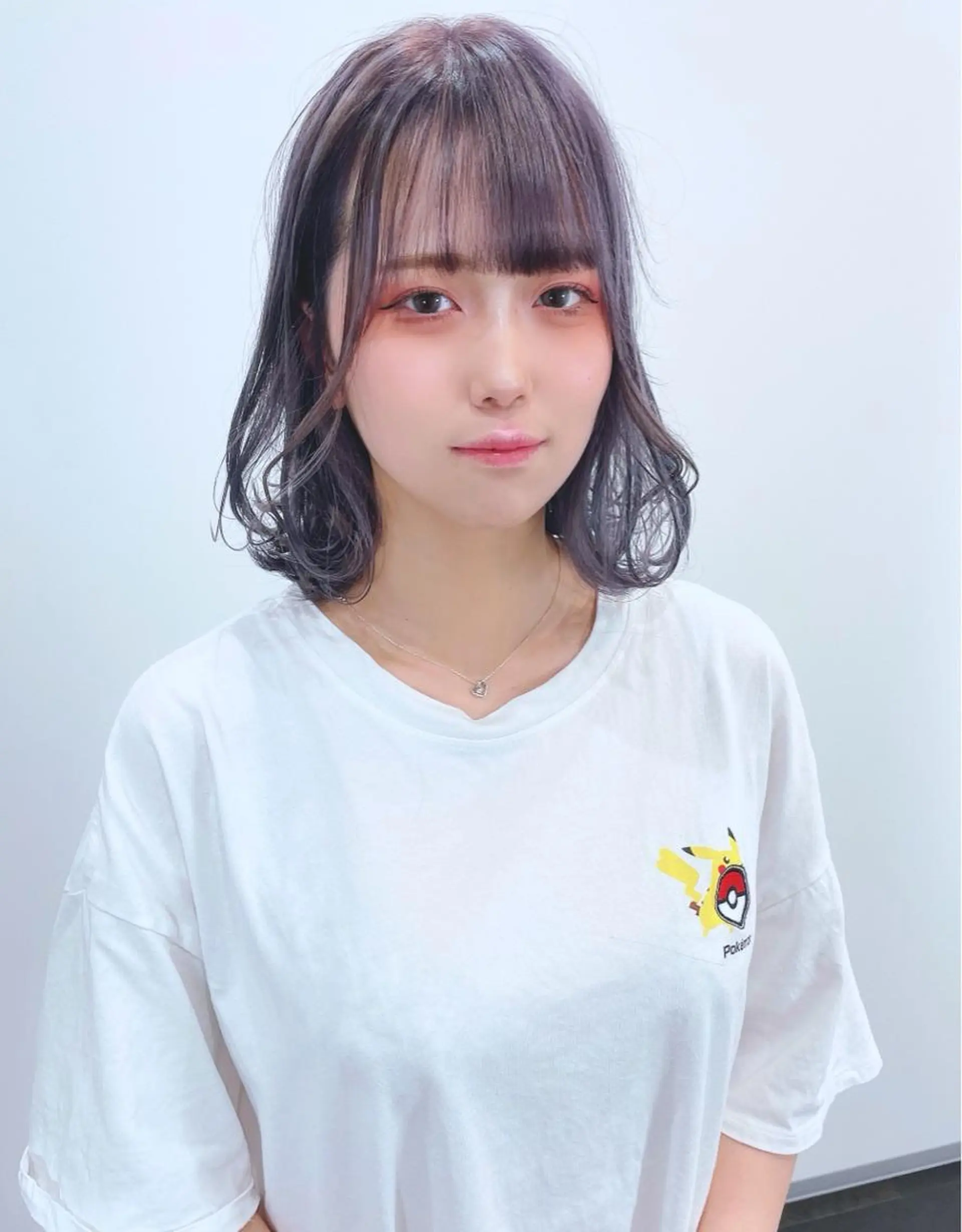 ミディアム 髪質改善 縮毛矯正 トリートメント 柿本拓【全席完全個室 ログネオン】のヘアスタイル