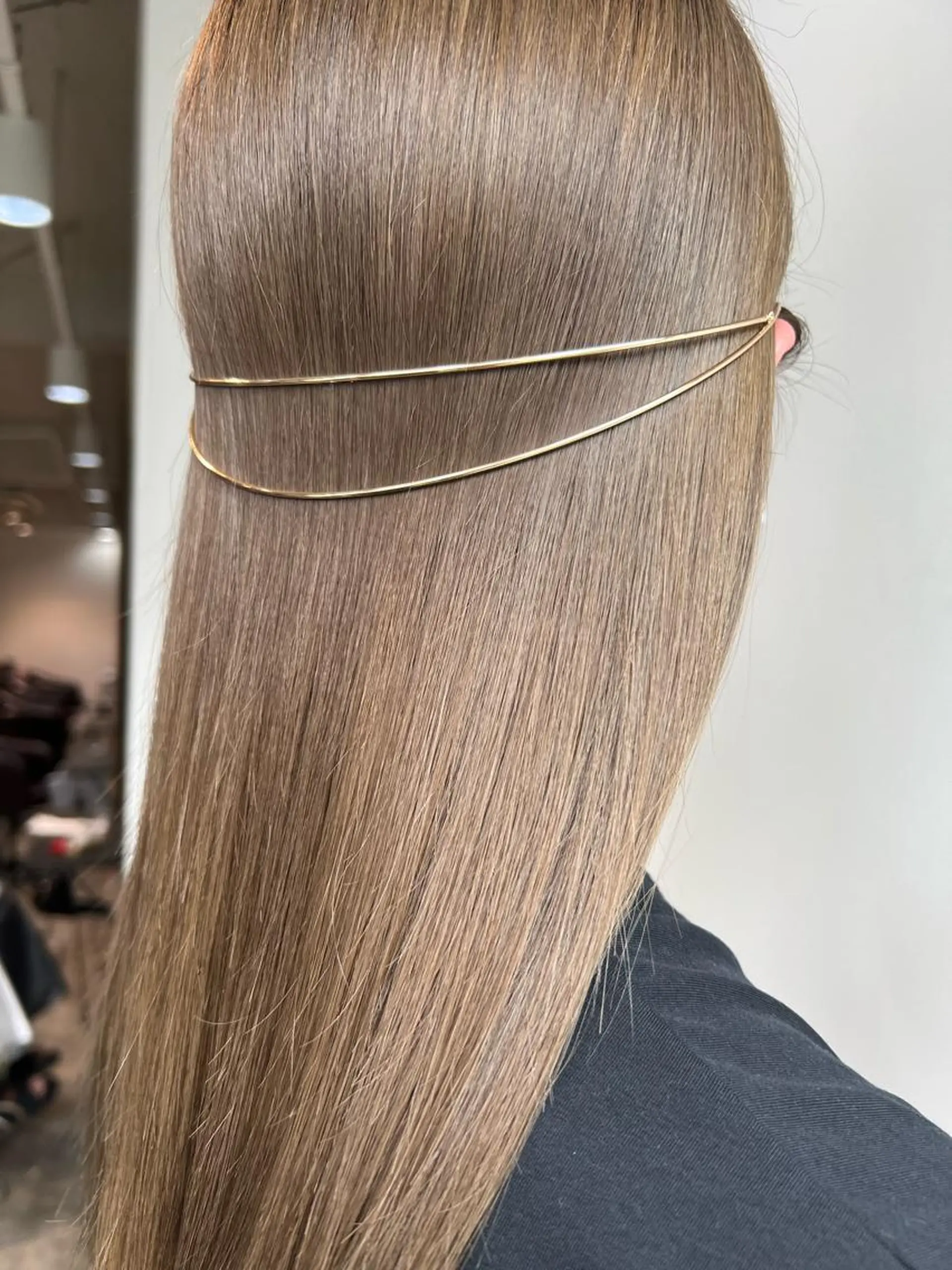 セミロング カラー カット ヘアカラー ボブ美容師 /馬場 翼のヘアスタイル
