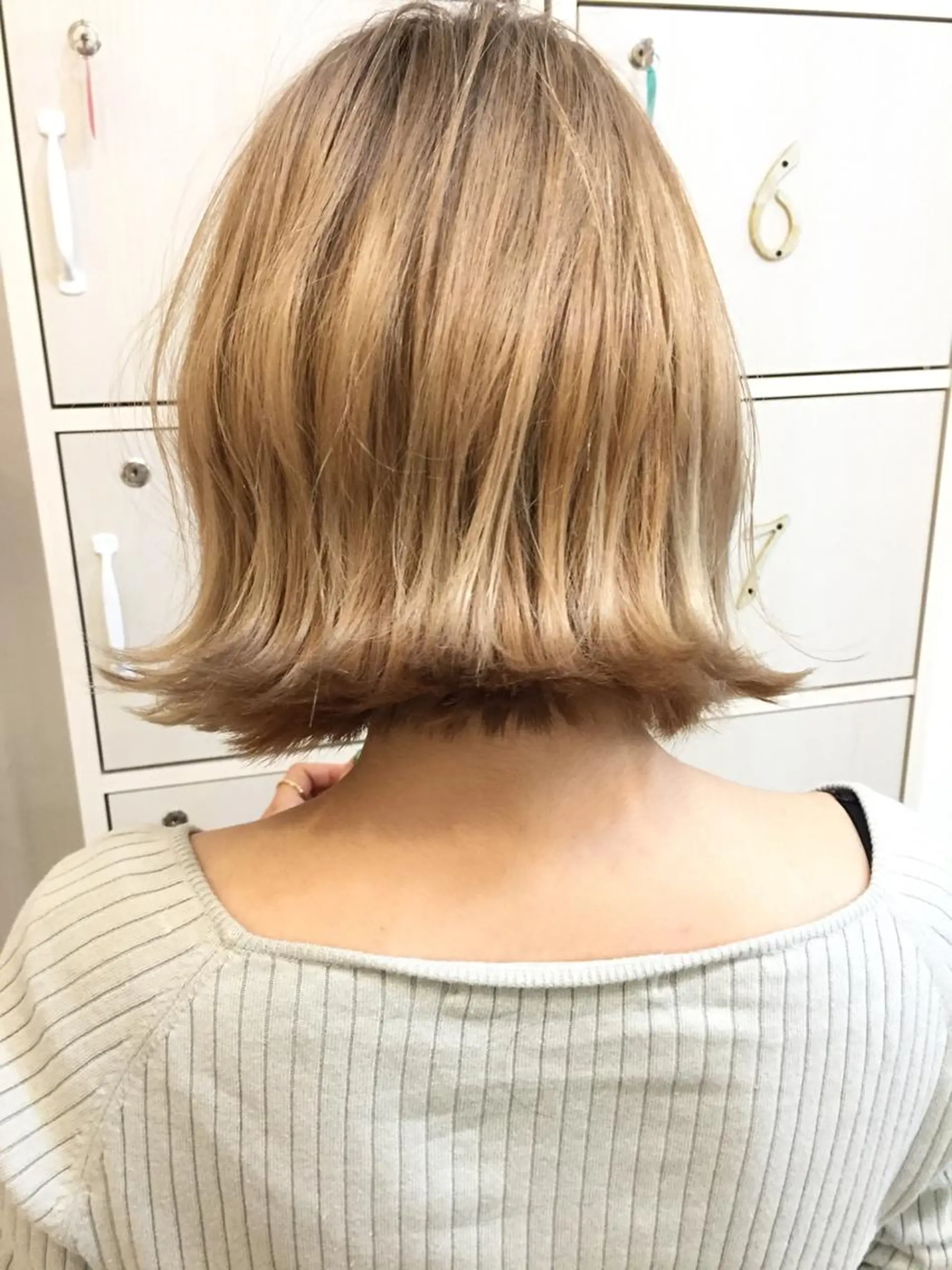 ショート ミディアム セミロング ロング カラー ベージュカラー 【代表】田川 祐也のヘアスタイル