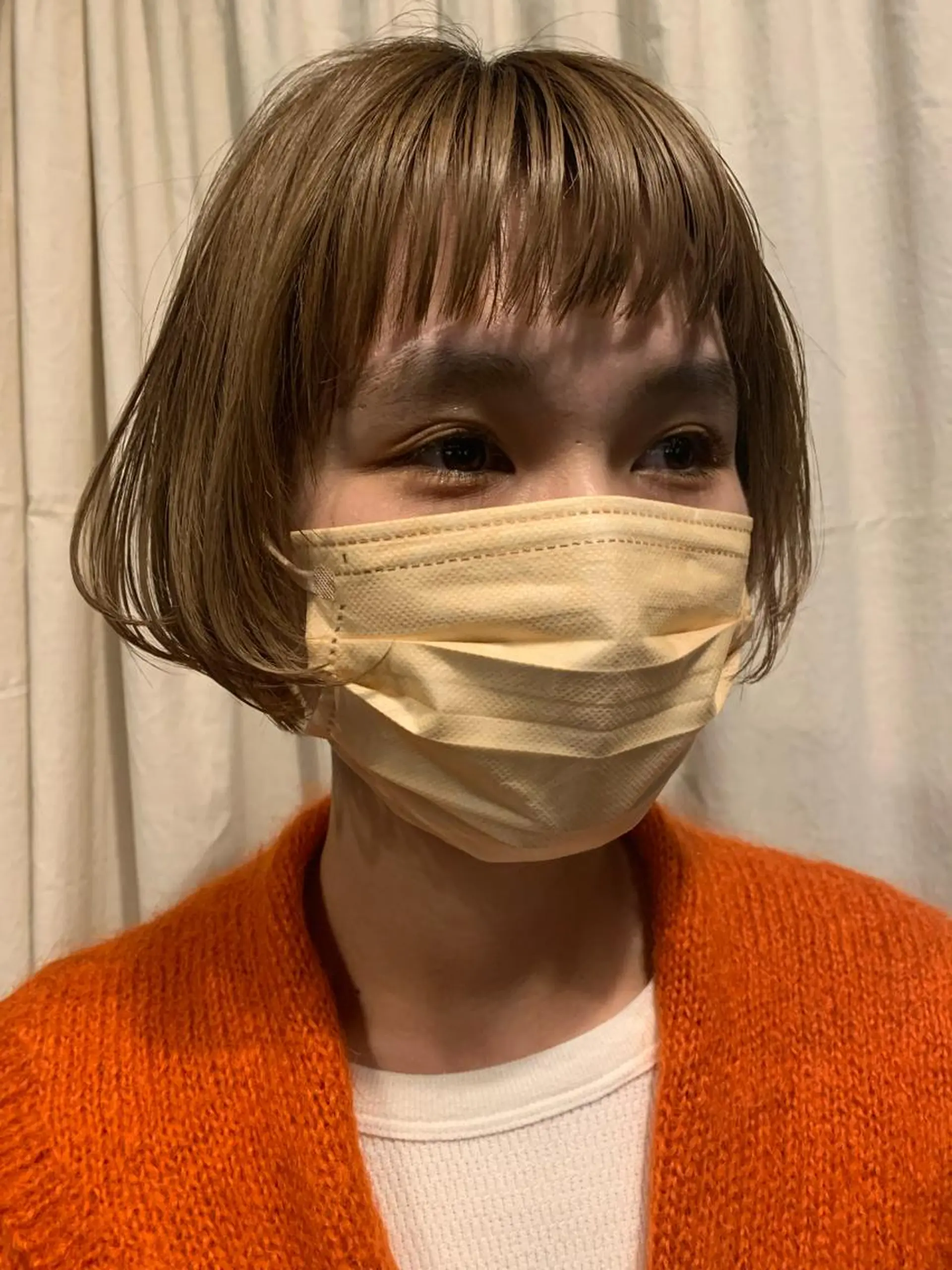 ショート ブリーチなしWカラー /地毛風/小林凪沙のヘアスタイル