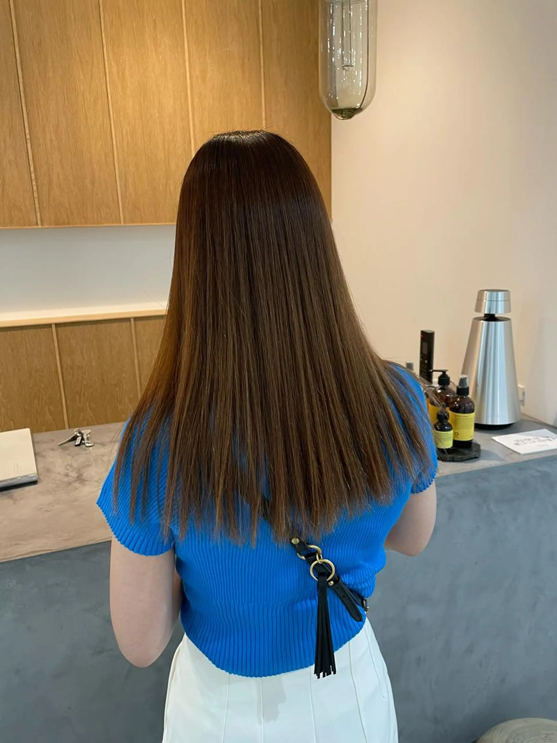 パーマ ストレートパーマ 平田 知優のヘアスタイル