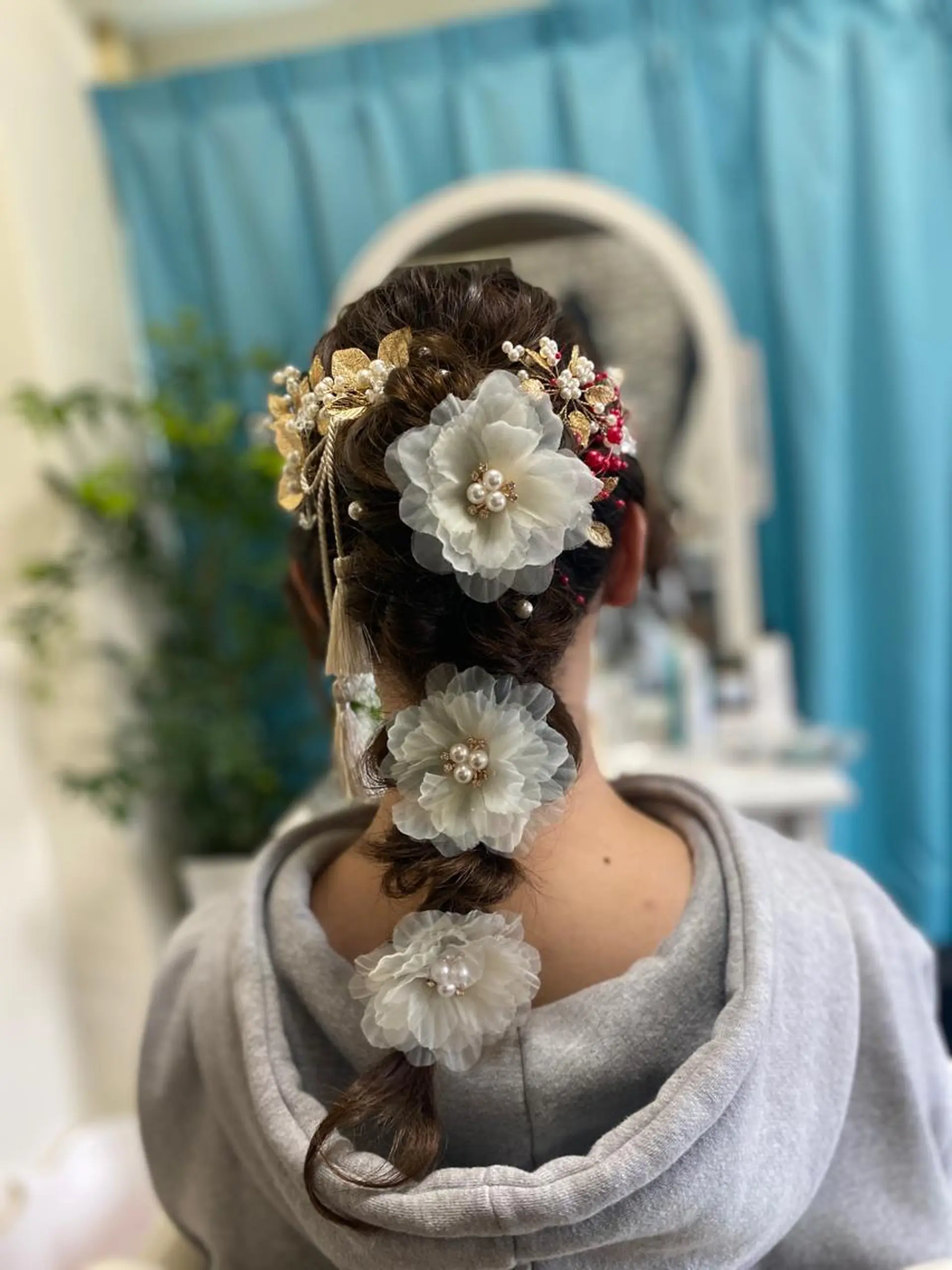 ロング ヘアセット hairmake Sakura松本真理のヘアスタイル