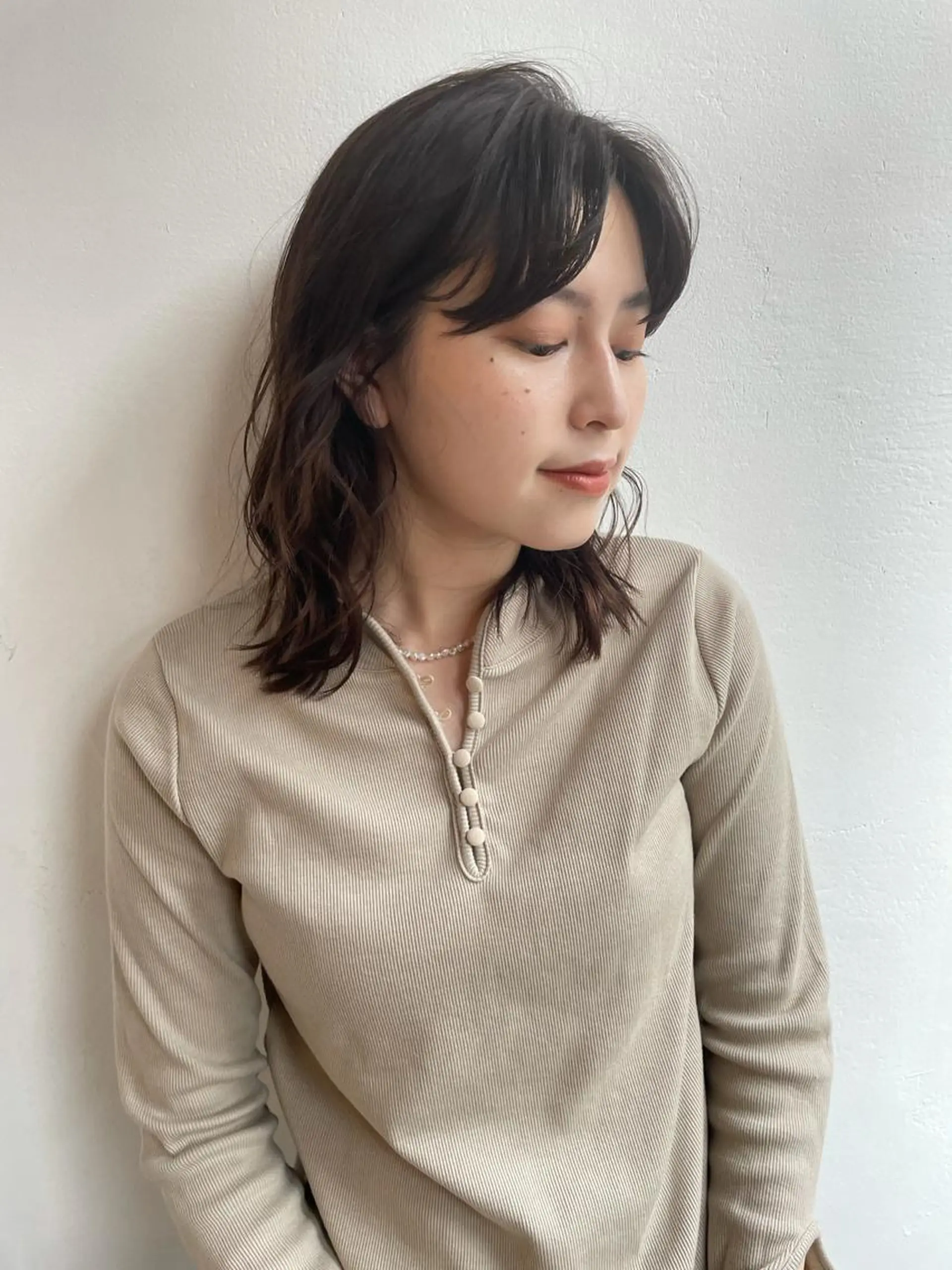 ミディアム カラー カット トリートメント TO C所属・柔らか透明感ヘア🌙 RIONAのヘアスタイル