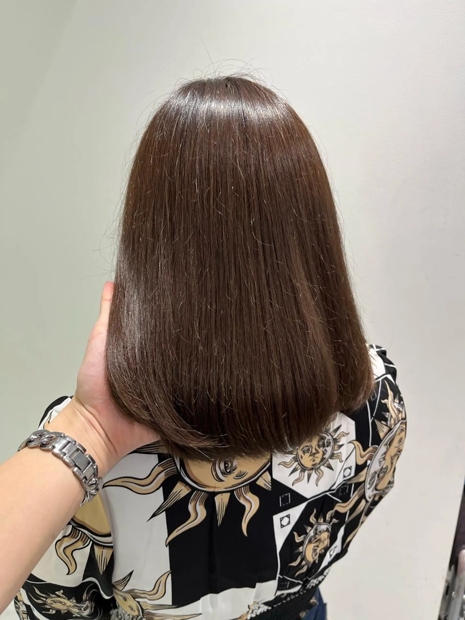 セミロング カット ヘアカラー トリートメント ヘッドスパ ヘアセット 🌿透明感カラー‪ 縮毛矯正✨かずきのヘアスタイル