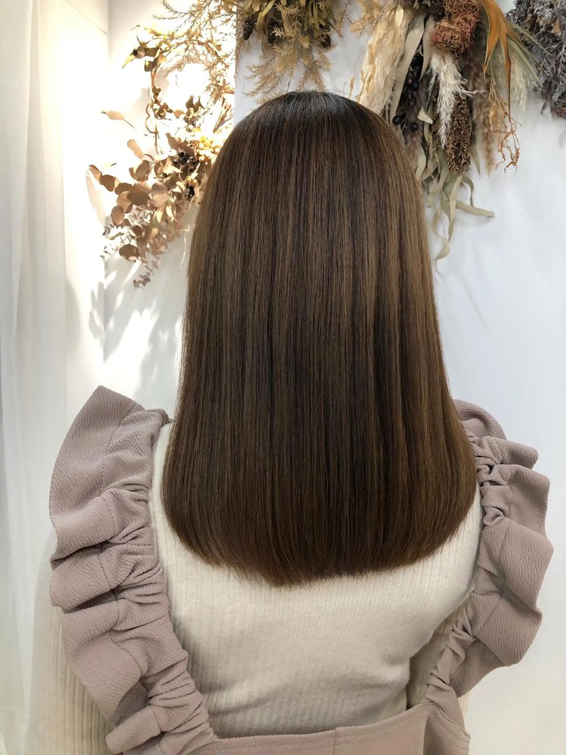 セミロング カラー ハイライトカラー ハイライト Charmant所属・Charmant シェルマンのヘアスタイル