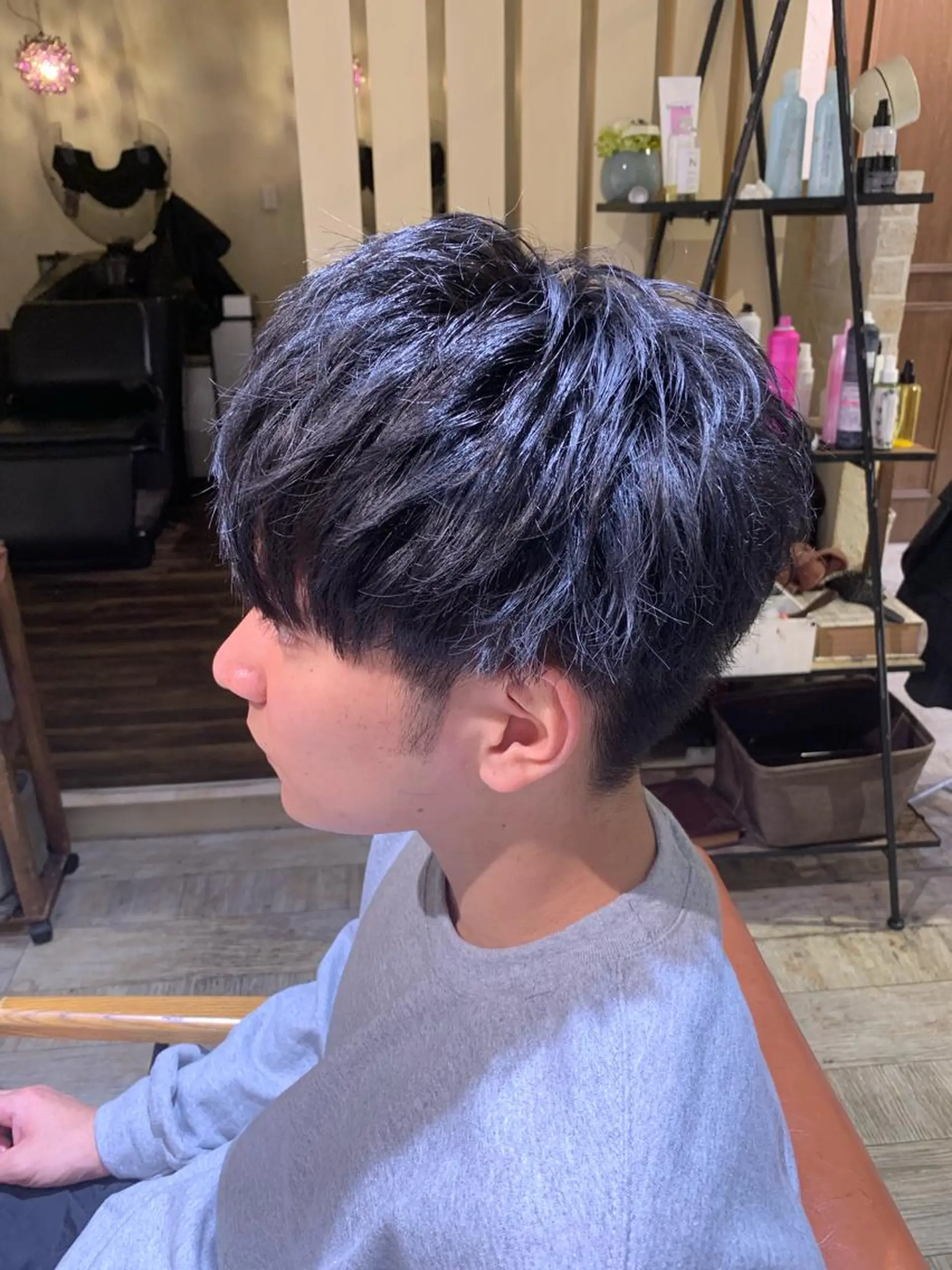 ショート メンズ 髪質改善色素改善特化 keiのヘアスタイル