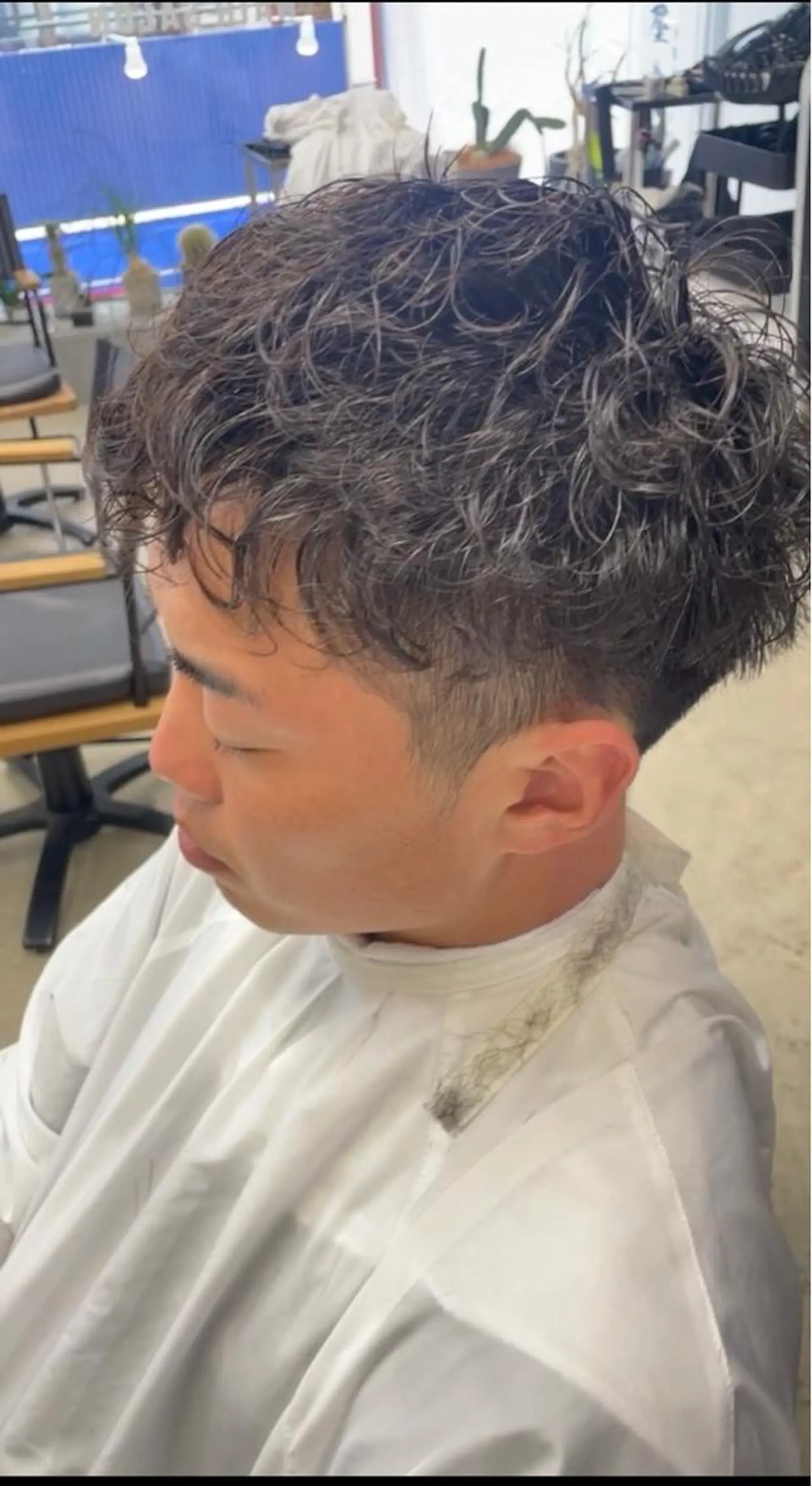 パーマ カット パーマ メンズ専門サロン wokeのヘアスタイル