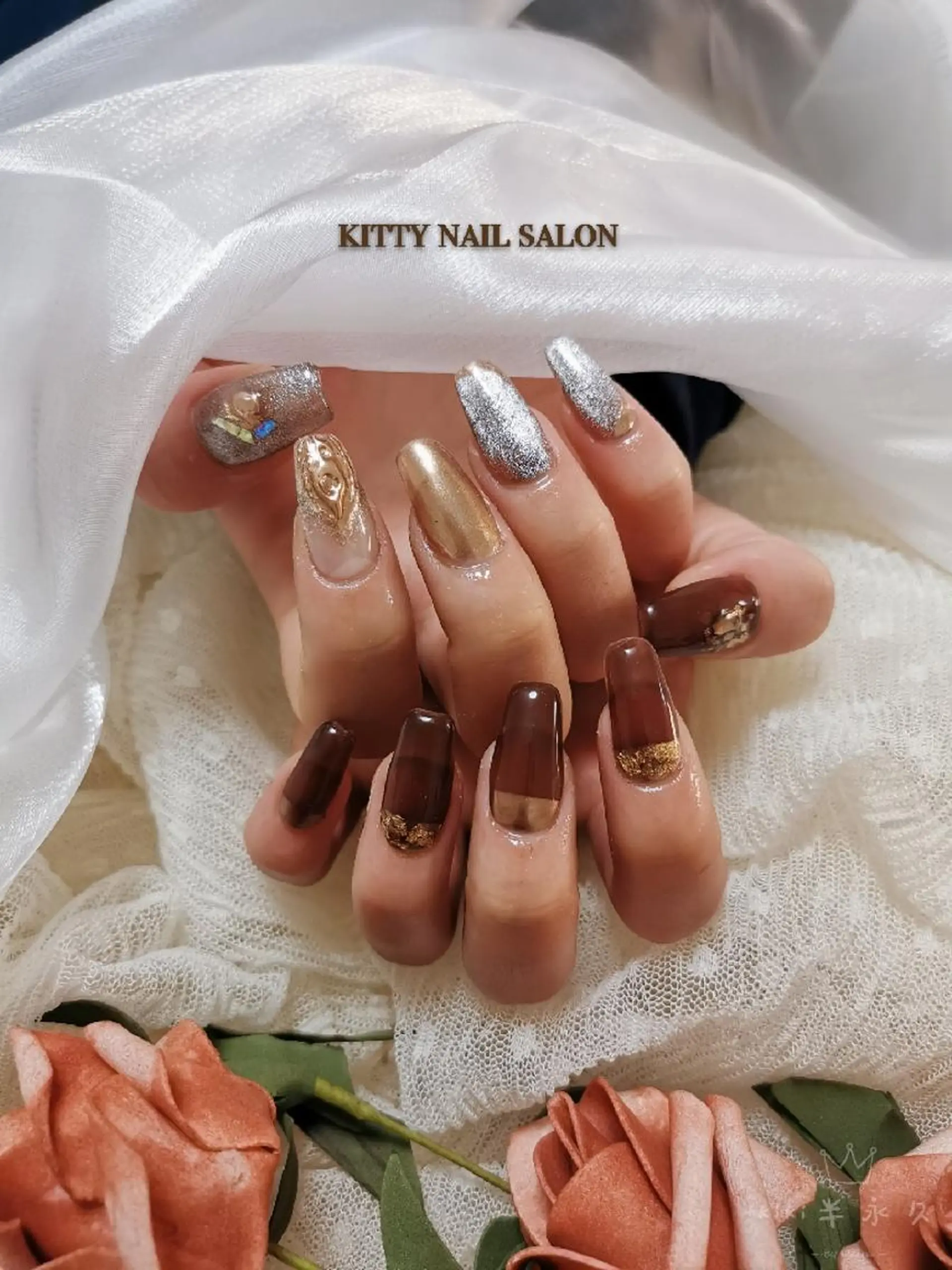 ネイル ハンドネイル kitty nail salonのネイルデザイン