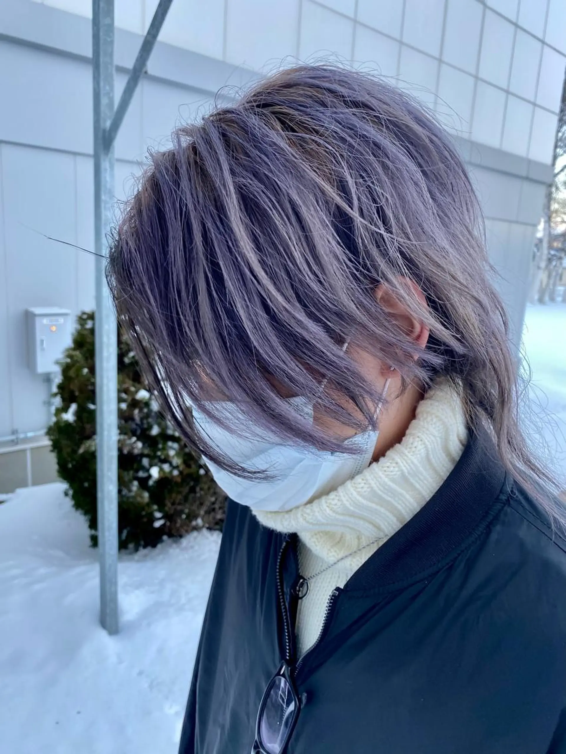 ショート カラー メンズ 齋藤 優のヘアスタイル