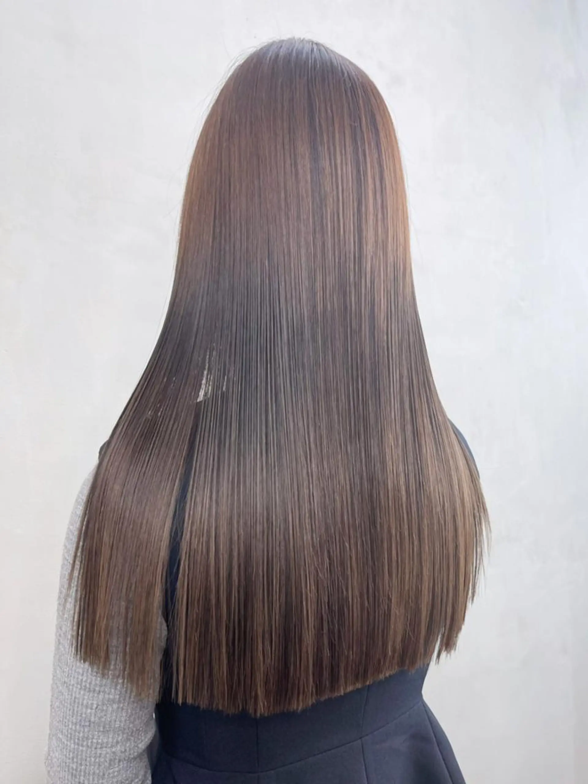セミロング カラー パーマ ヘアアレンジ 髪質改善 カット ヘアカラー トリートメント ITbyALBUM 八王子店のヘアスタイル