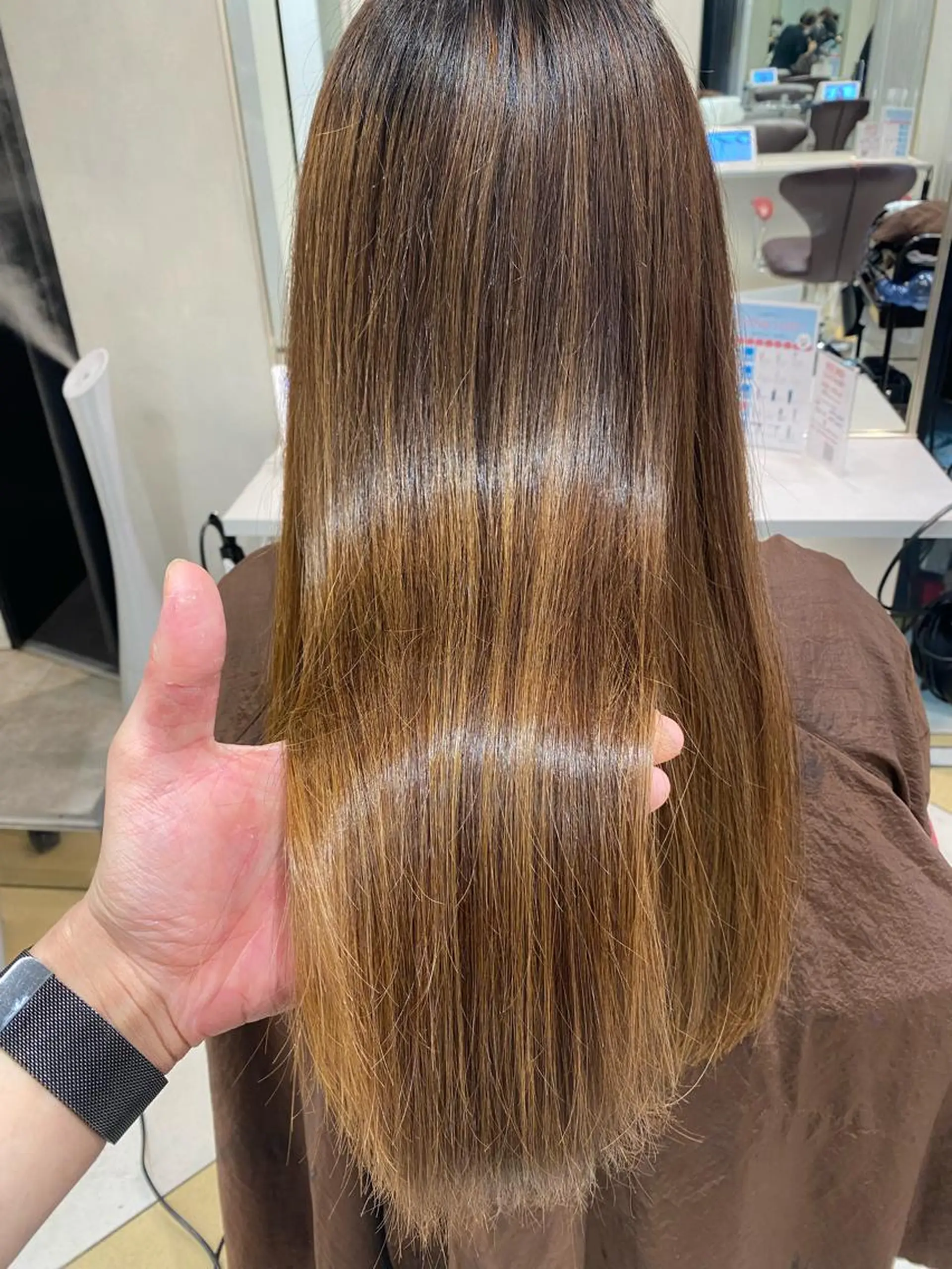 ロング トリートメント 酸熱トリートメント Kou所属・💜髪質改善美髪💜 星野清光のヘアスタイル