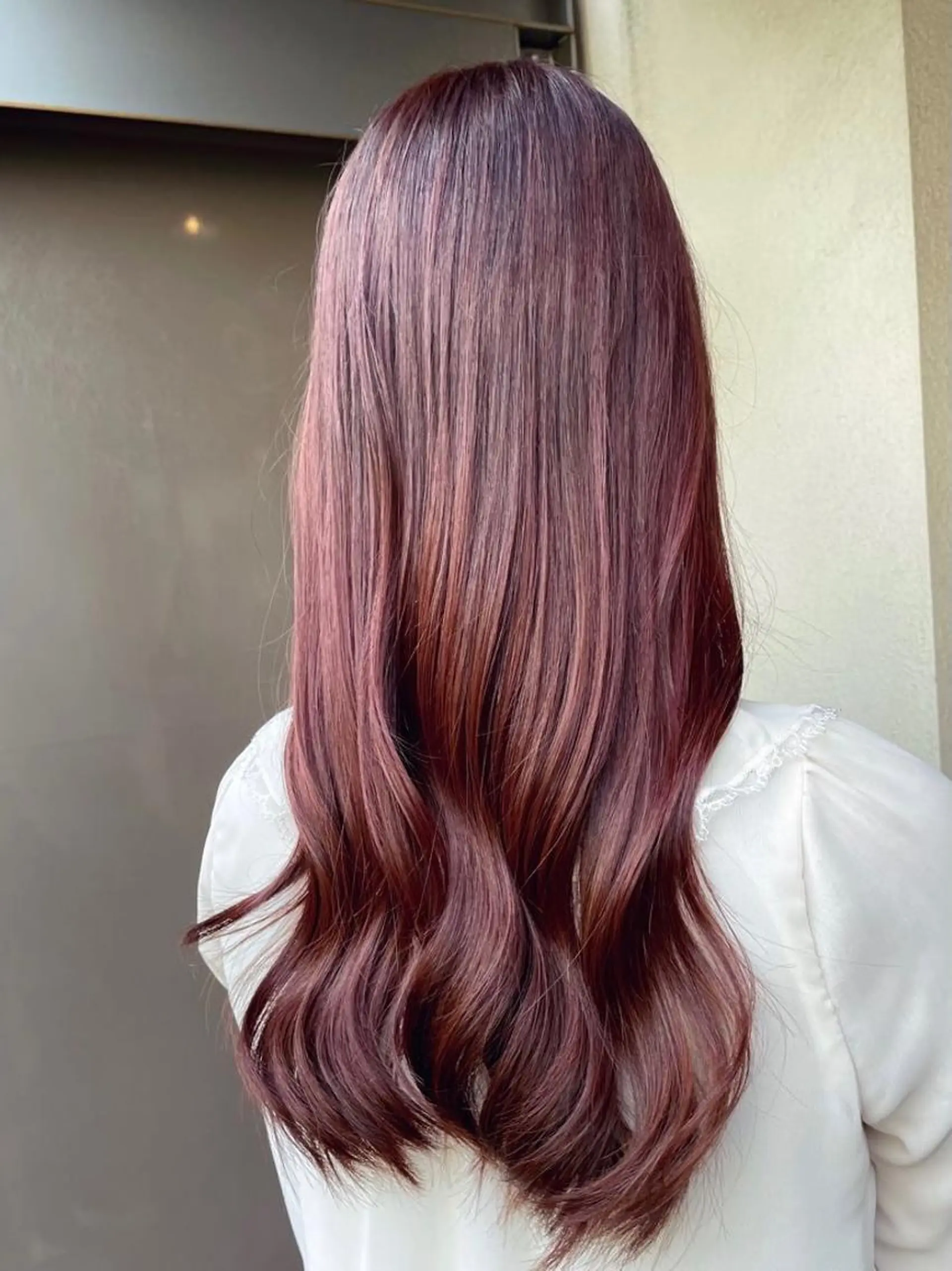 カラー ブラウンカラー ピンクカラー ヘアカラー トリートメント 髪質改善美容師✂️ 武澤龍賀のヘアスタイル