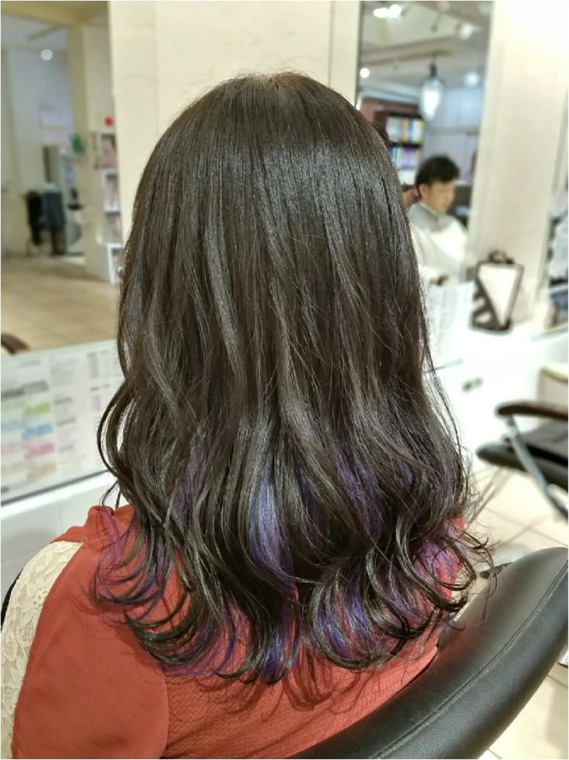 セミロング ヘアアレンジ 【髪質改善美容師】t occa茨木篠原健太のヘアスタイル