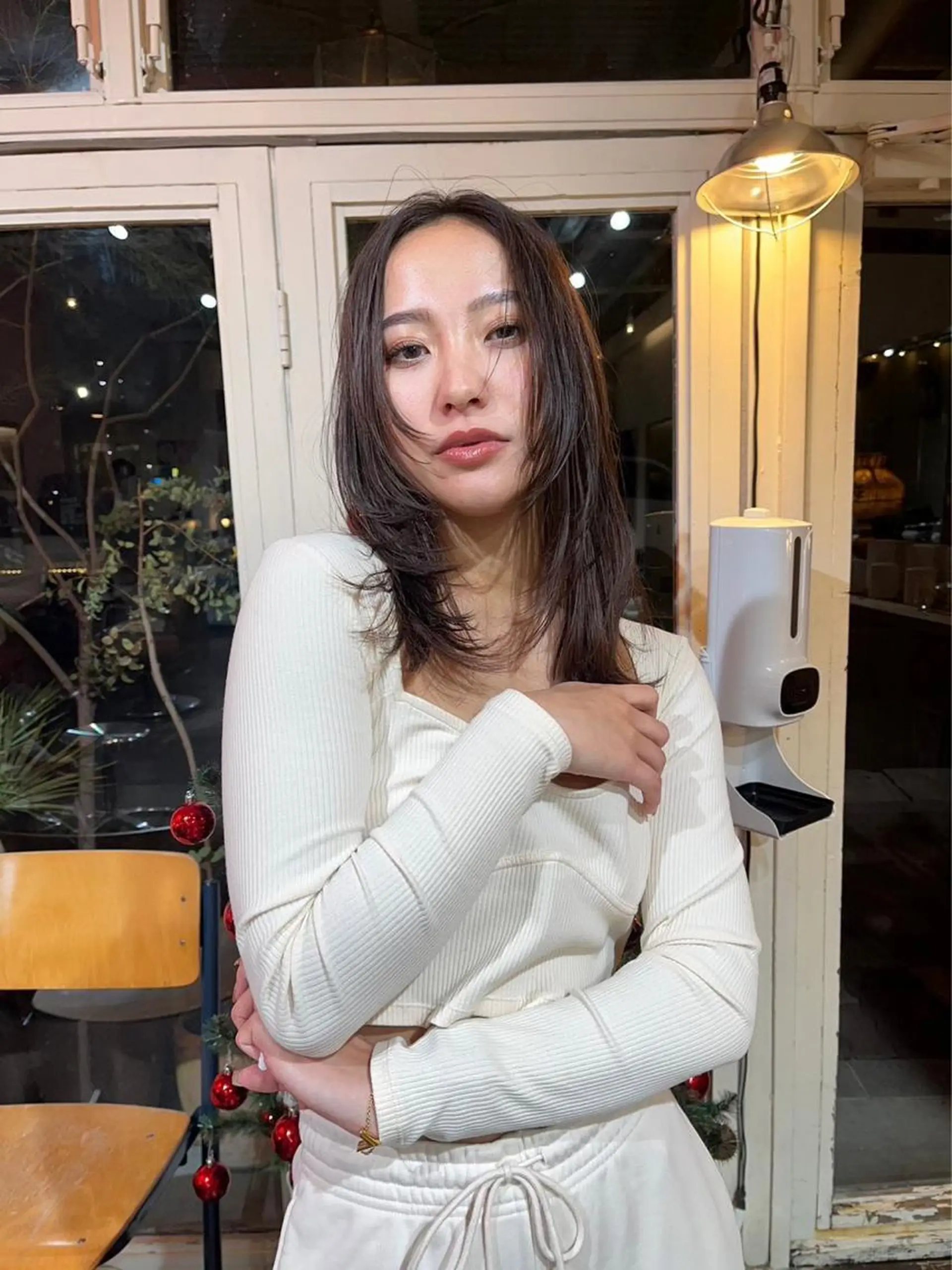 ミディアム iru所属・mi kiのヘアスタイル